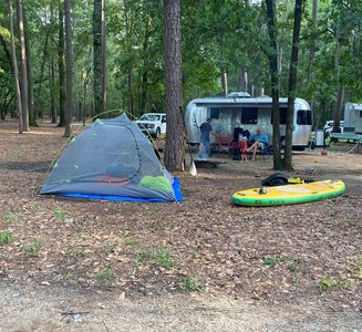 Camper-submitted photo from The Lakeshore Campground — Santee State Park