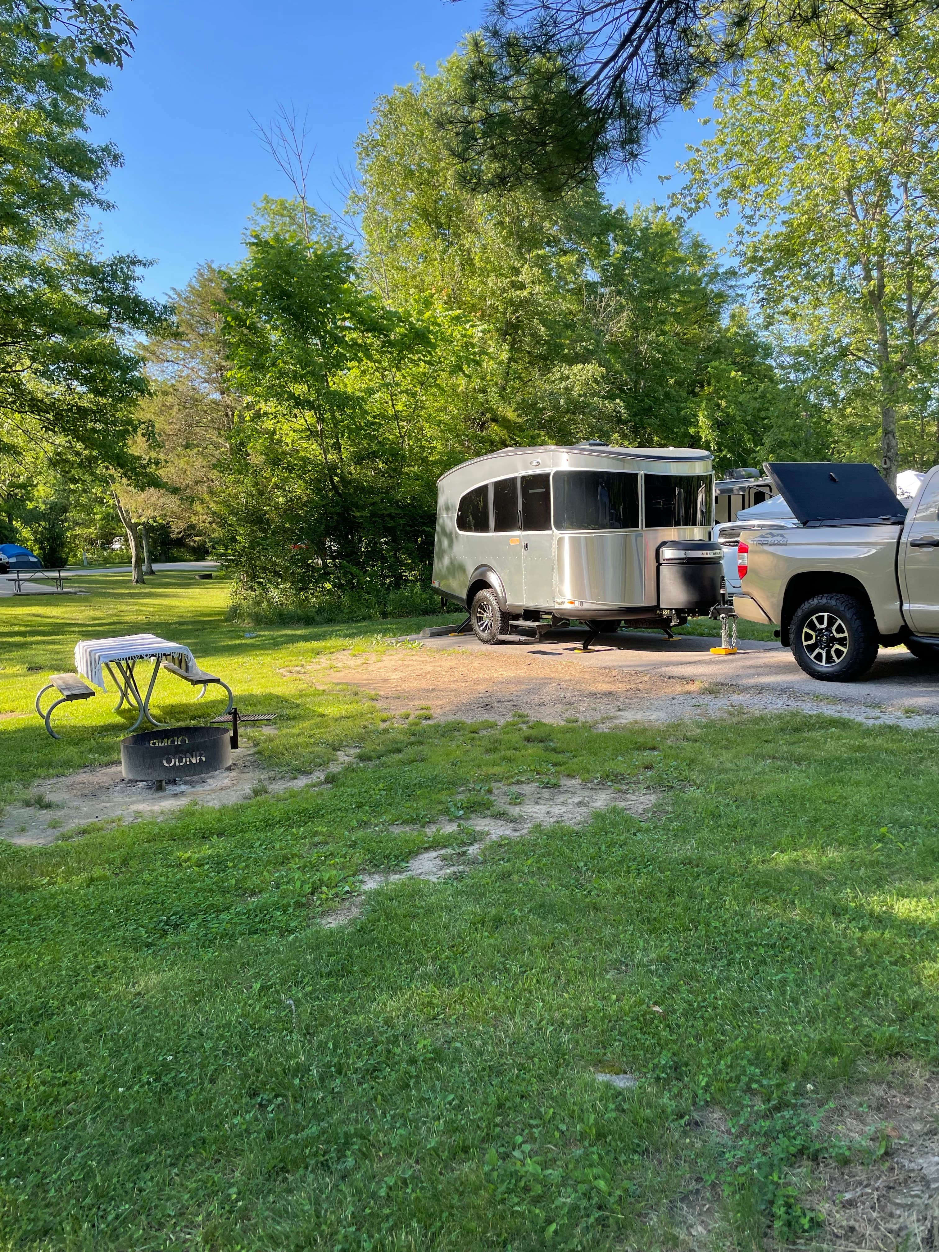 Shana D.'s photo of rv camping at East Fork State Park Campground near Fort Thomas, KY