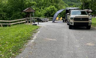 Shana D.'s photo of rv camping at Center Hill Lake Primitive Camping Areas — Center Hill Lake near Cookeville, TN