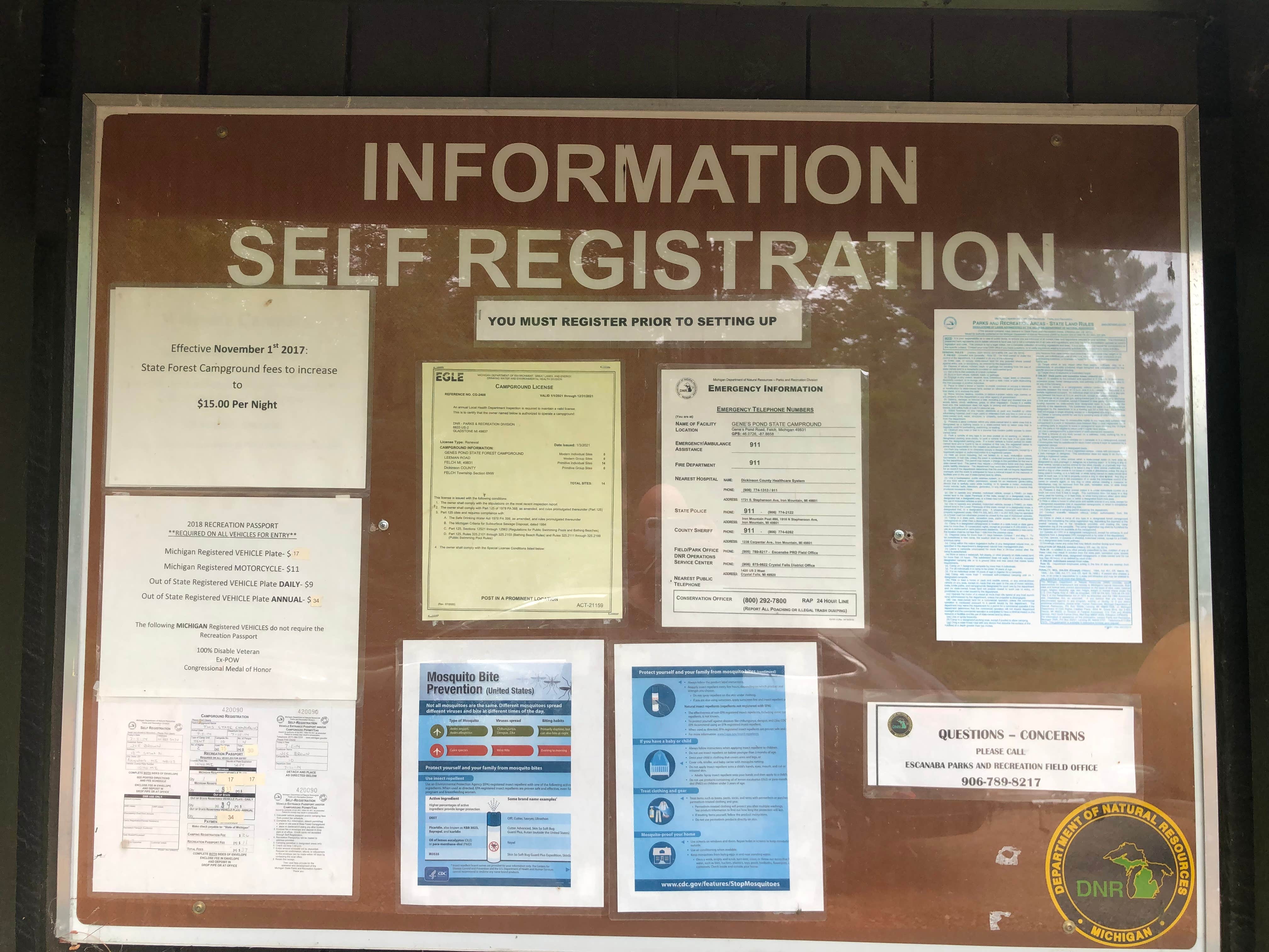 Camper-submitted photo at Genes Pond State Forest Campground near Norway, MI