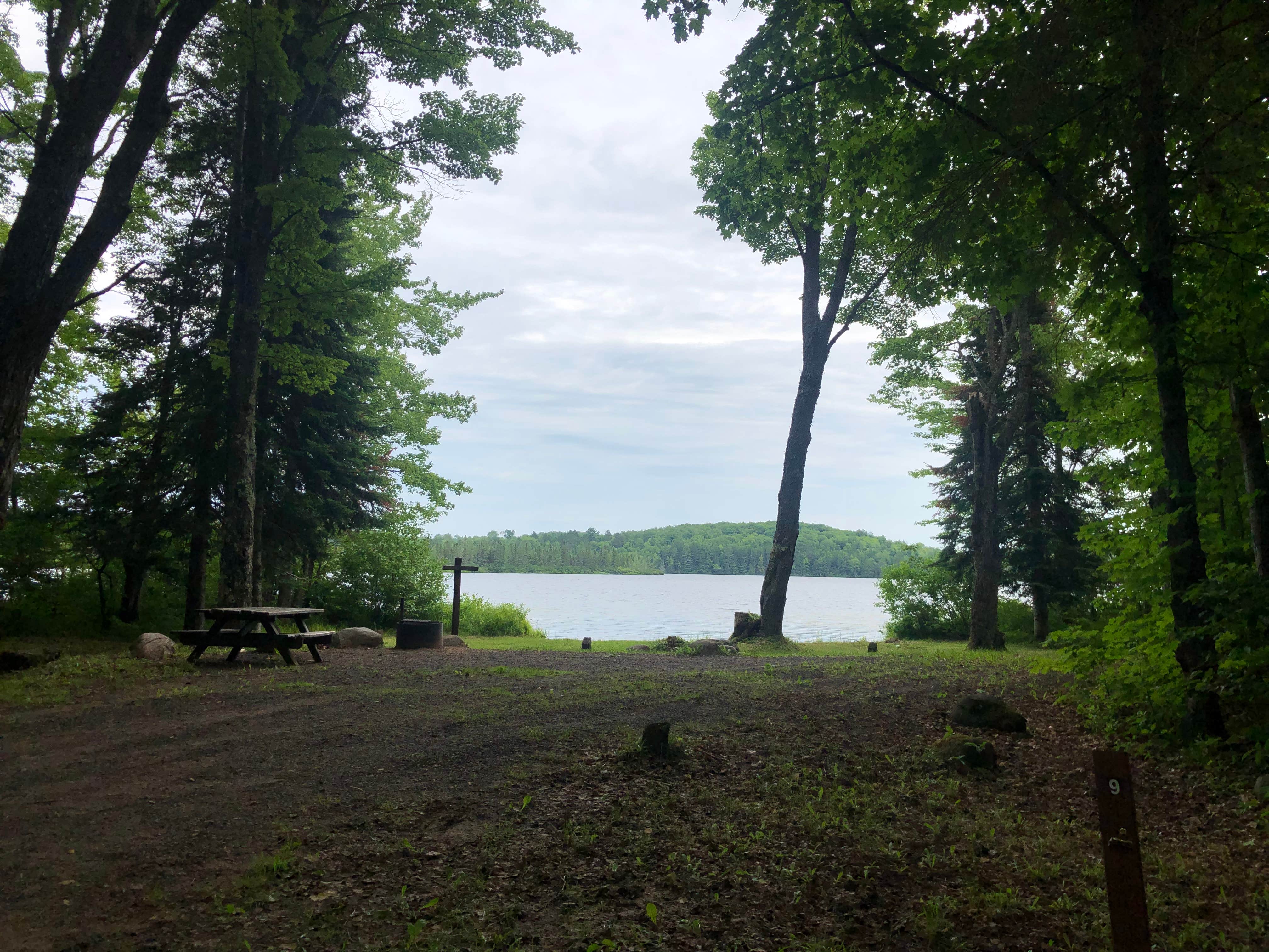 Camper-submitted photo at Bob Lake Campground near Trout Creek, MI