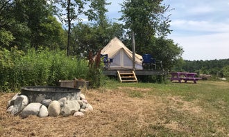 Camping near Bridgeview Harbour Marina: KZ Farm, Westport, New York