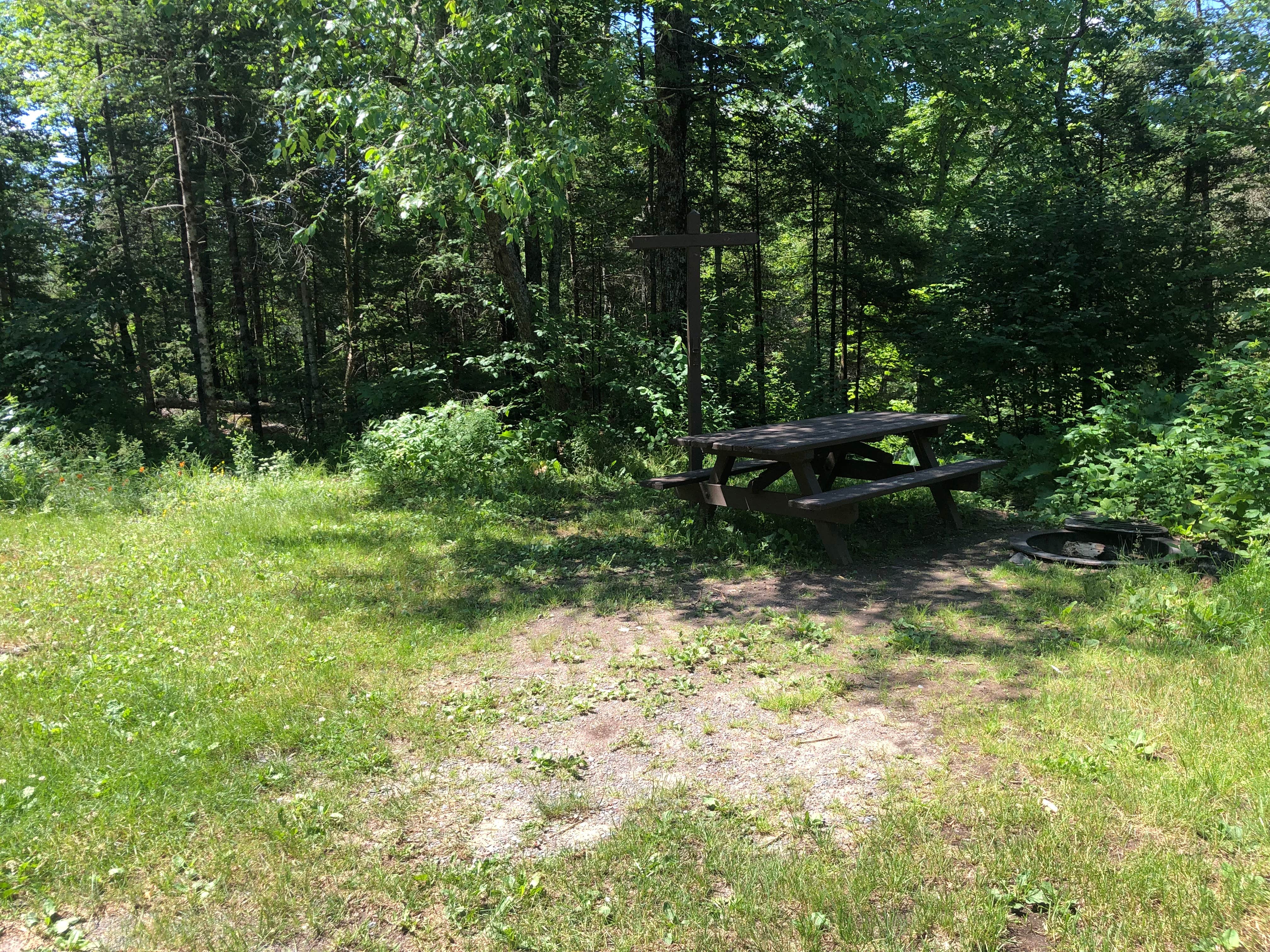 Camper-submitted photo at Burned Dam Campground near Trout Creek, MI