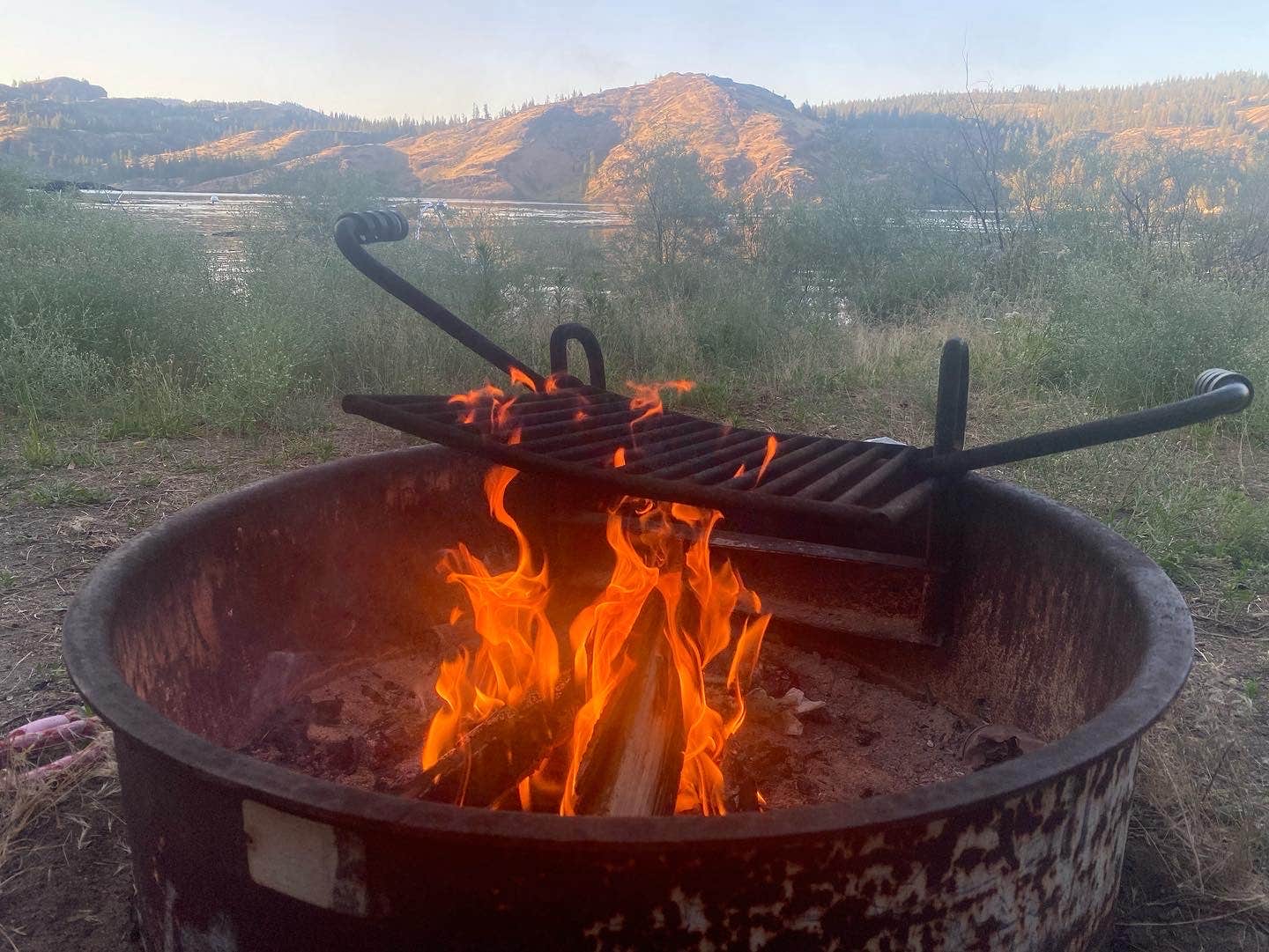 Camper-submitted photo at Porcupine Bay Campground — Lake Roosevelt National Recreation Area near Coulee Dam, WA