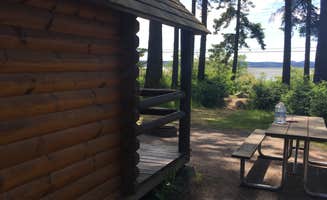 Jen D.'s photo of a cabin at Bay View State Park Campground near Lynnwood, WA