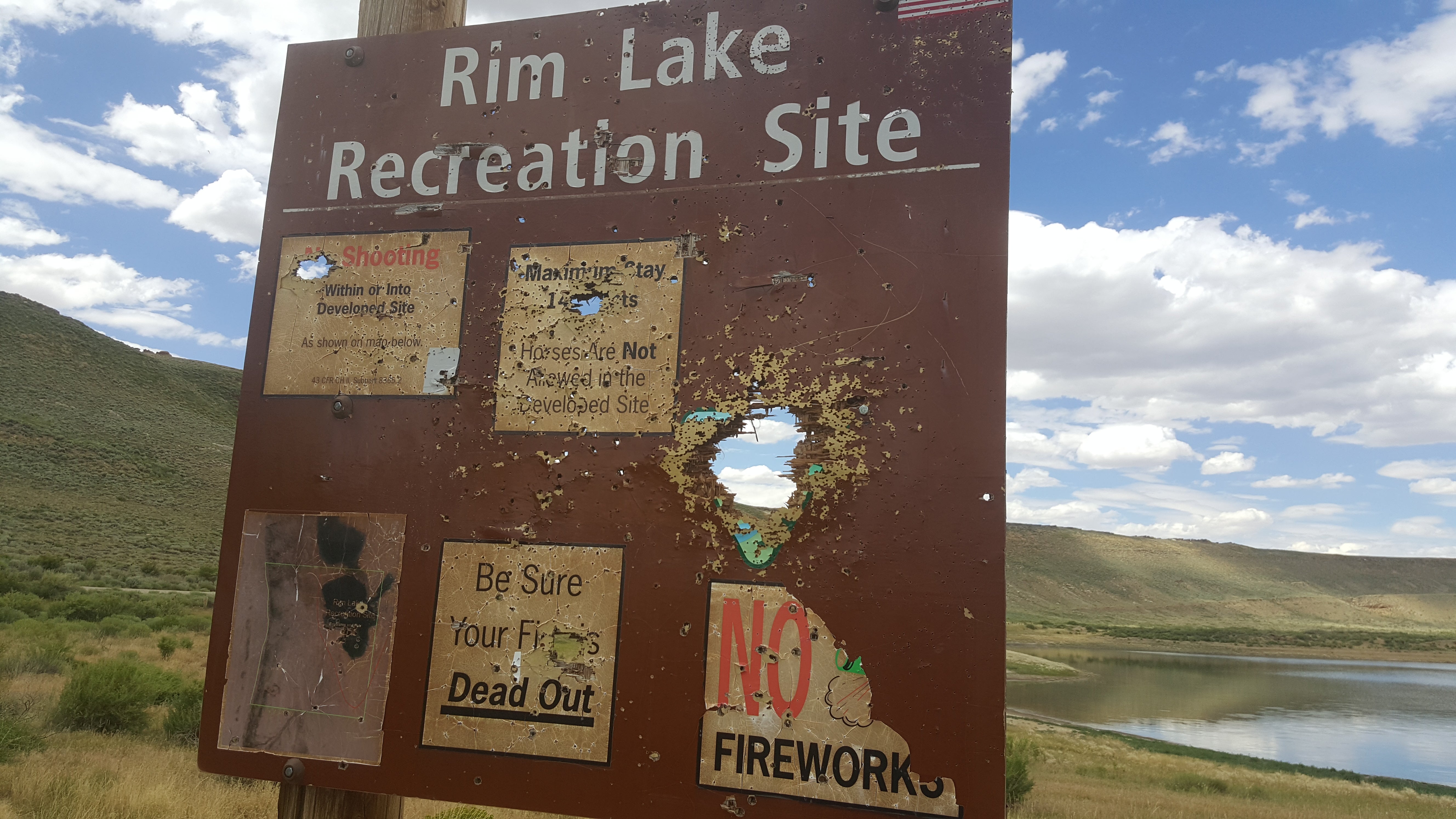 Camper submitted image from Rim Lake - 5