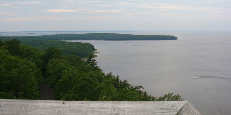 Camper submitted image from North Nicolet Bay Campground — Peninsula State Park