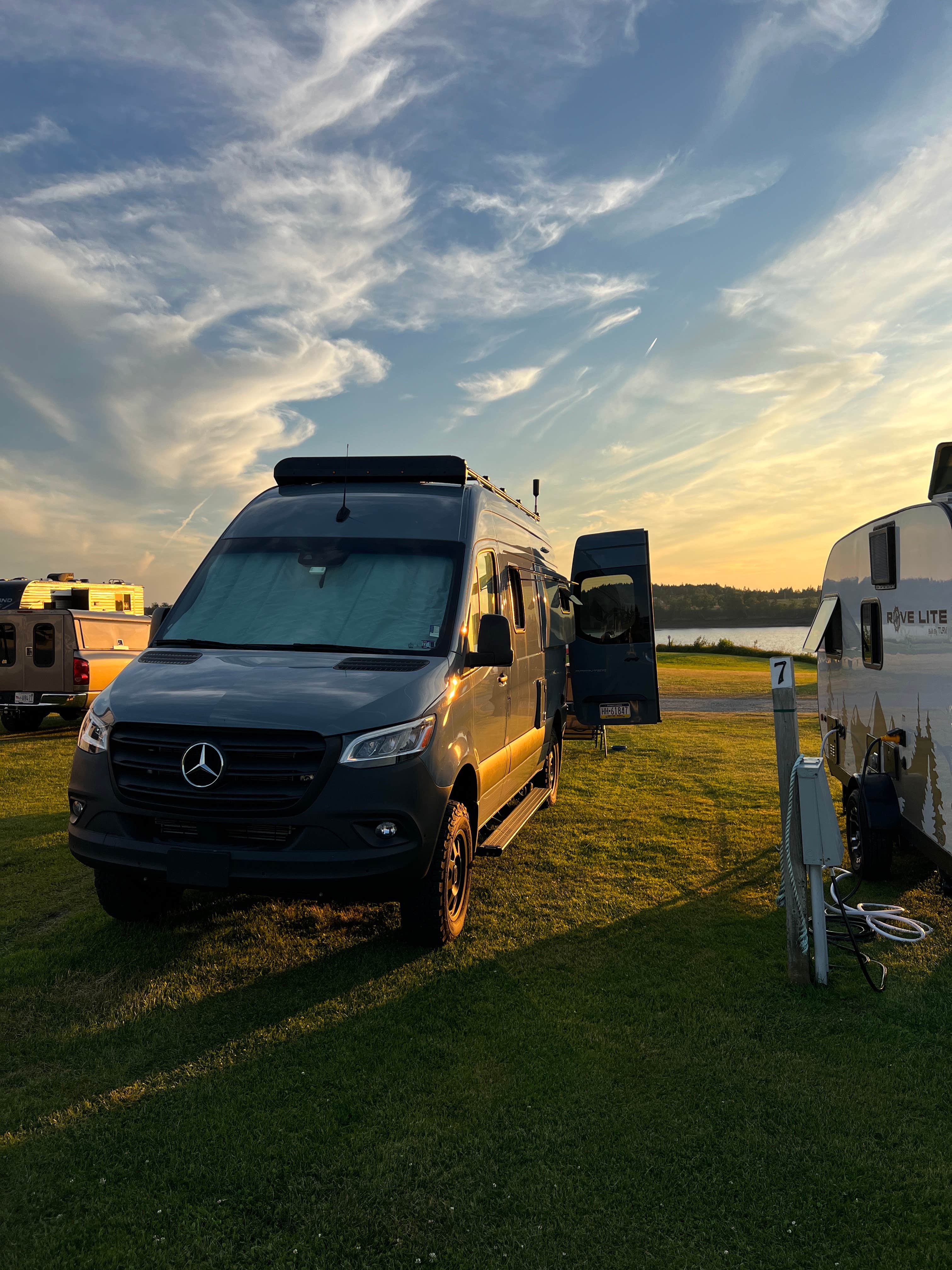 Genevieve S.'s photo of rv camping at Sunset Point RV Park near Lubec, ME