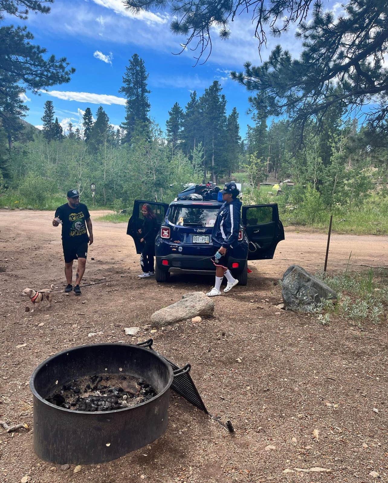 Ivan C.'s photo at Meeker Park Overflow Campground near Allenspark, CO