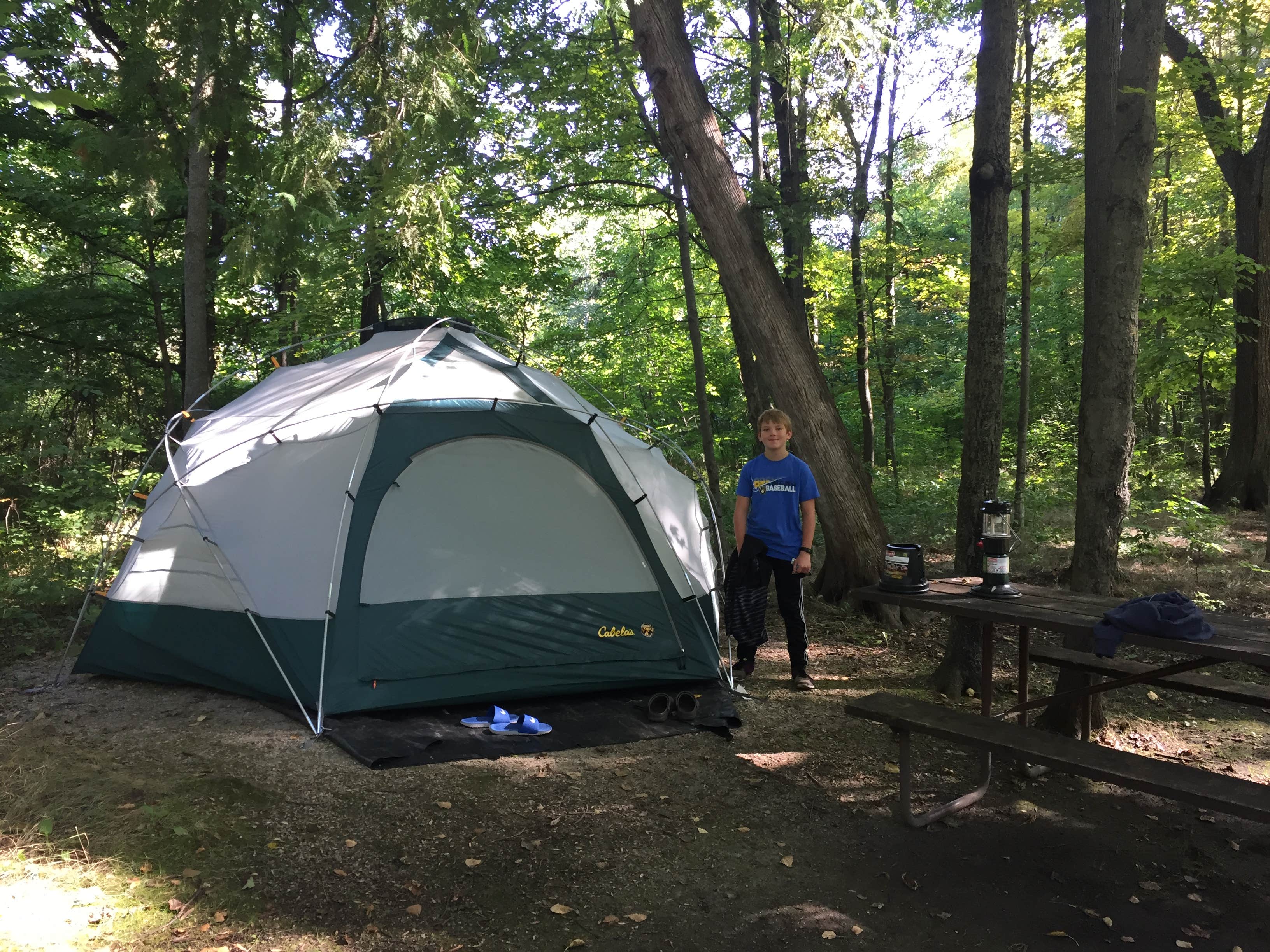 Jay W.'s photo at North Nicolet Bay Campground — Peninsula State Park in Wisconsin