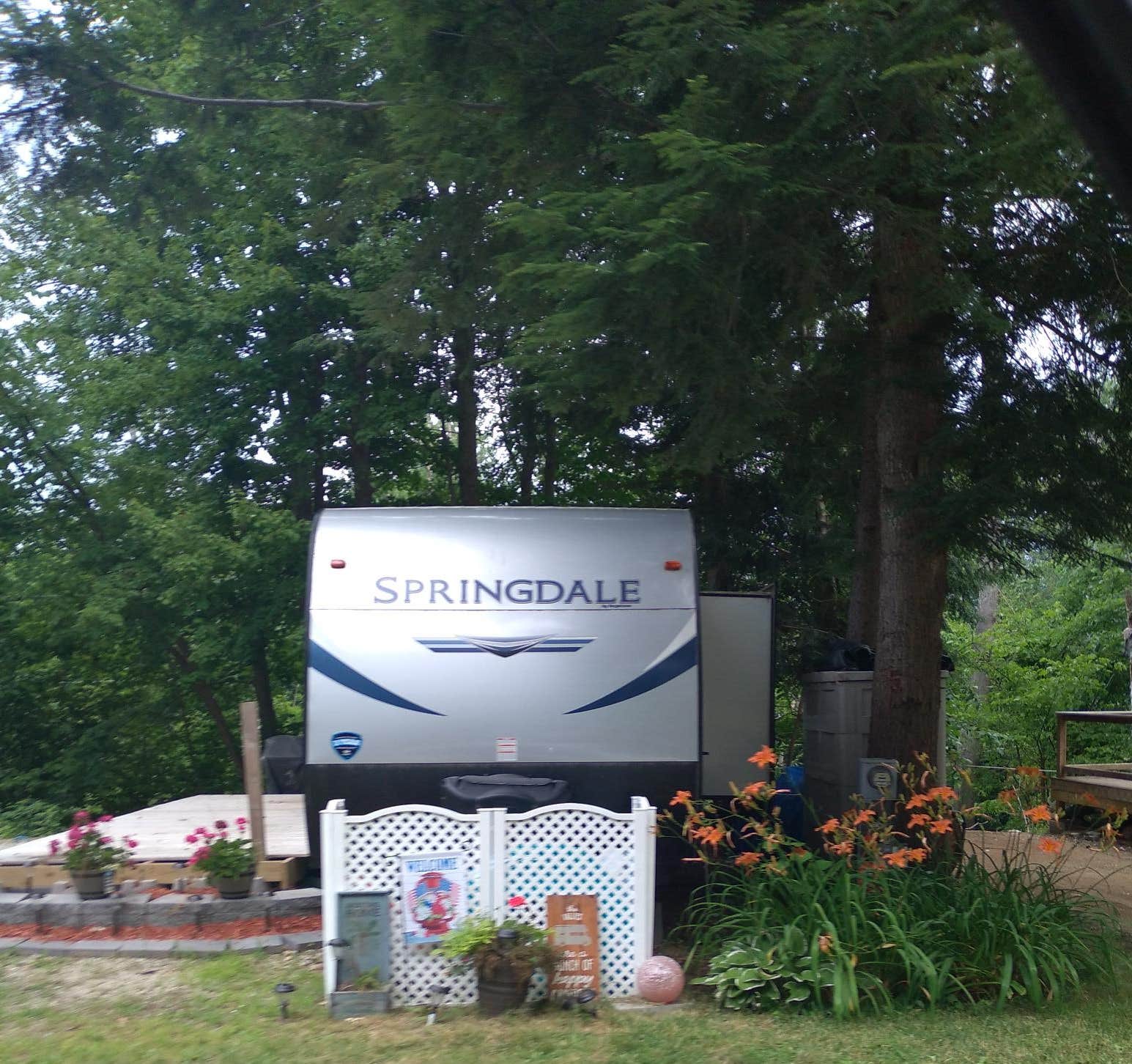 Kirsten J.'s photo of rv camping at Viewland Campground near Pittsfield, NH