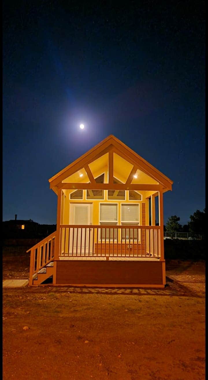 Hardik S.'s photo of a cabin at Grand Canyon Tiny Home Rentals near Cameron, AZ
