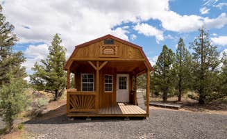 Jacob N.'s photo of a cabin at Desert Rose Family Private Campground near Alder Springs, OR