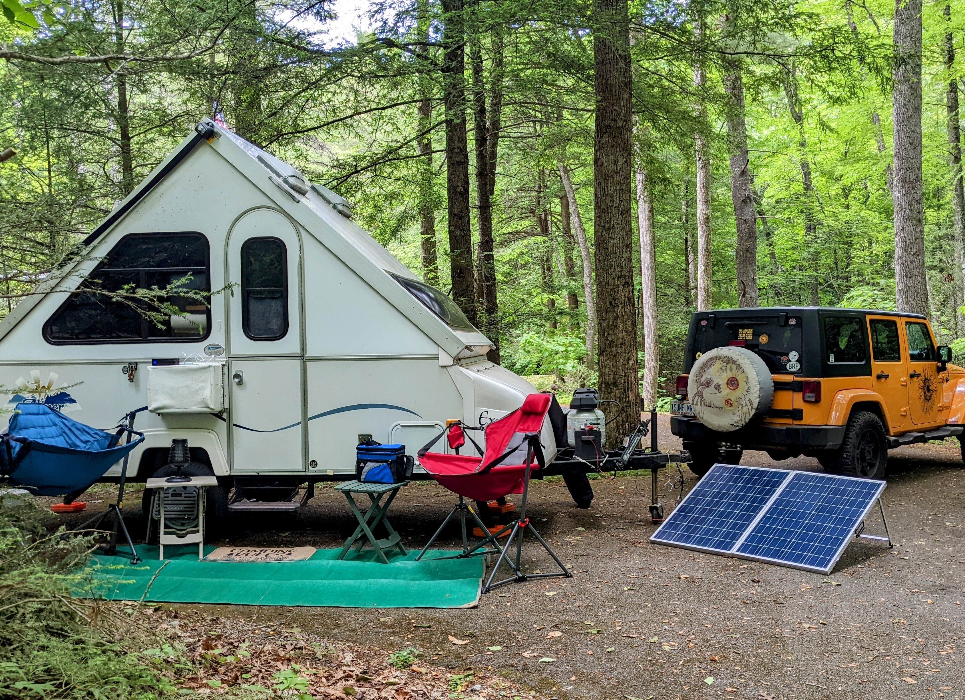 Jeanna H.'s photo at Hurricane Campground near North Tazewell, VA