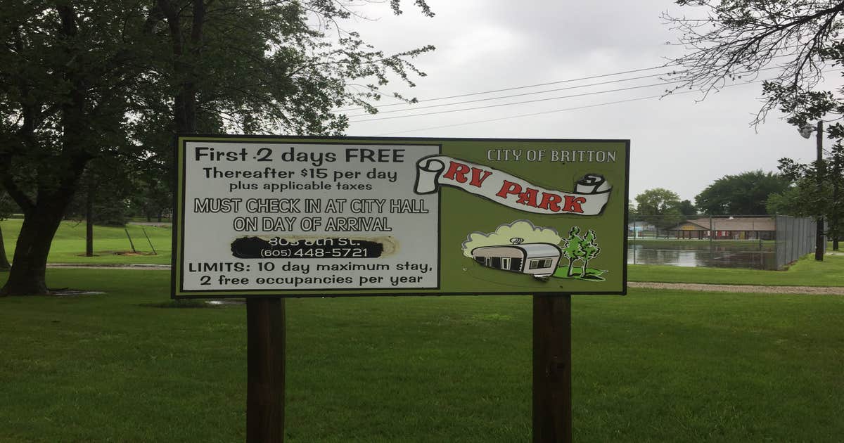 City of Britton RV Park