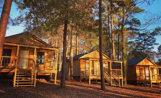 Debbie D.'s photo of a cabin at Lost Frontier RV Park and Bar & Grill near Mansfield, LA