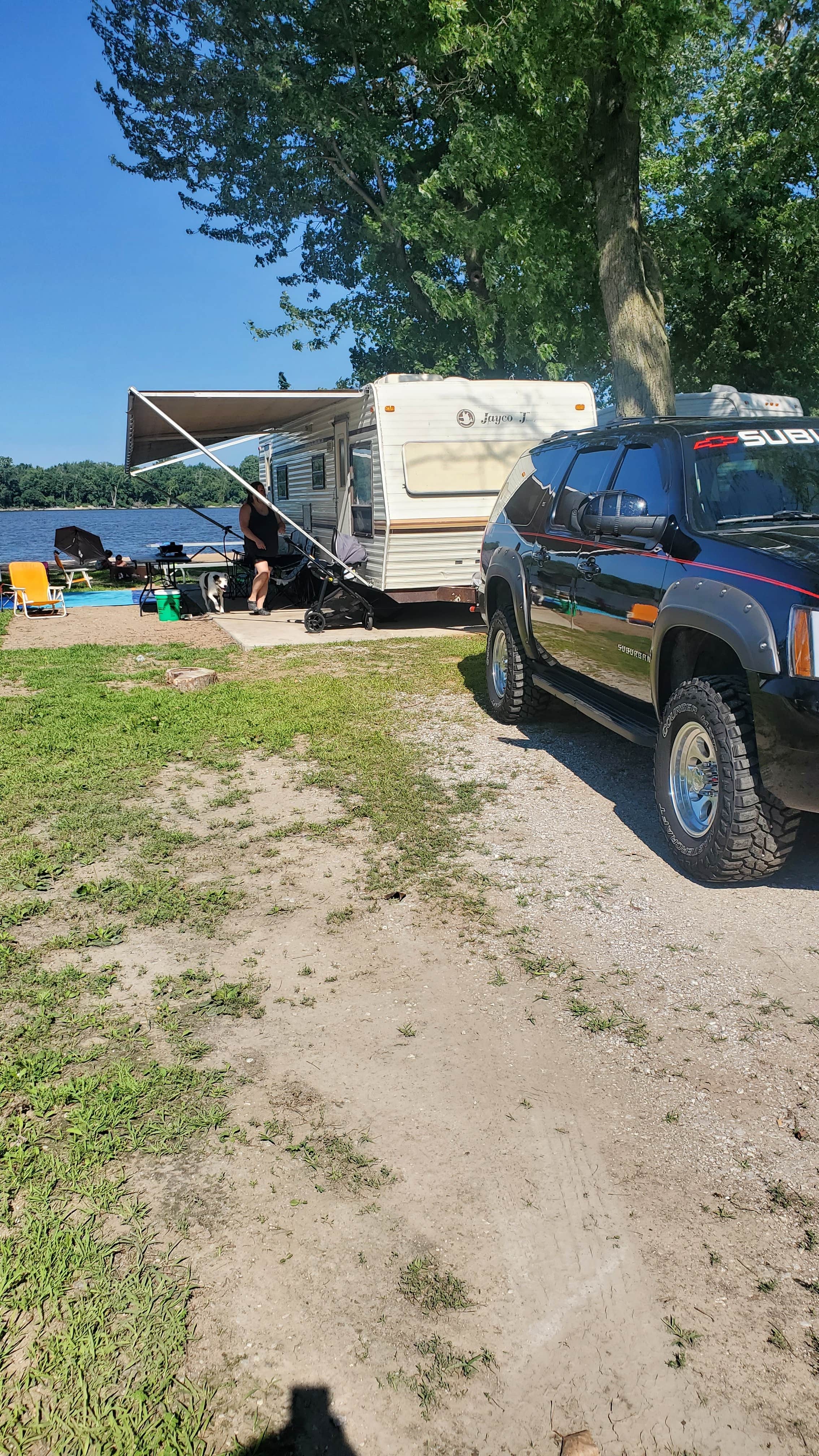 Camper-submitted photo at Keithsburg Riverside Campground near Wapello, IA
