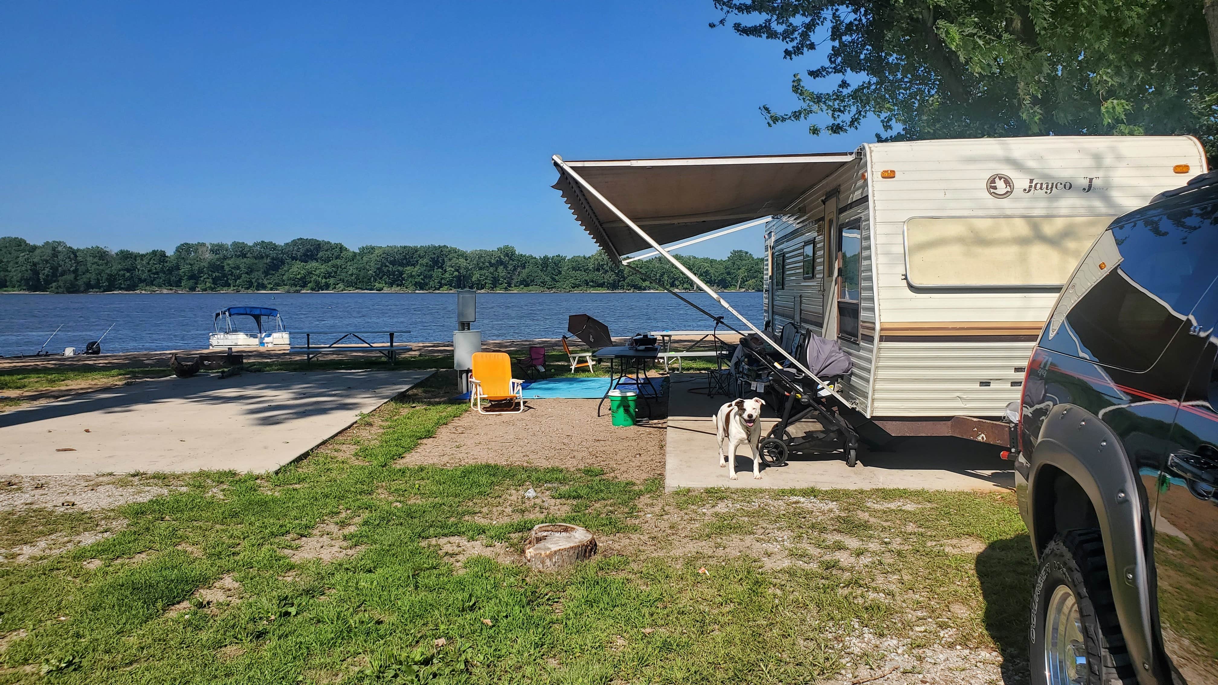 Kyle J.'s photo of rv camping at Keithsburg Riverside Campground near Stockport, IA