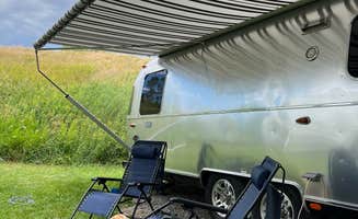 Susan & Kevin W.'s photo of camping with pets at Spring Creek Campground & Trout Ranch in Montana
