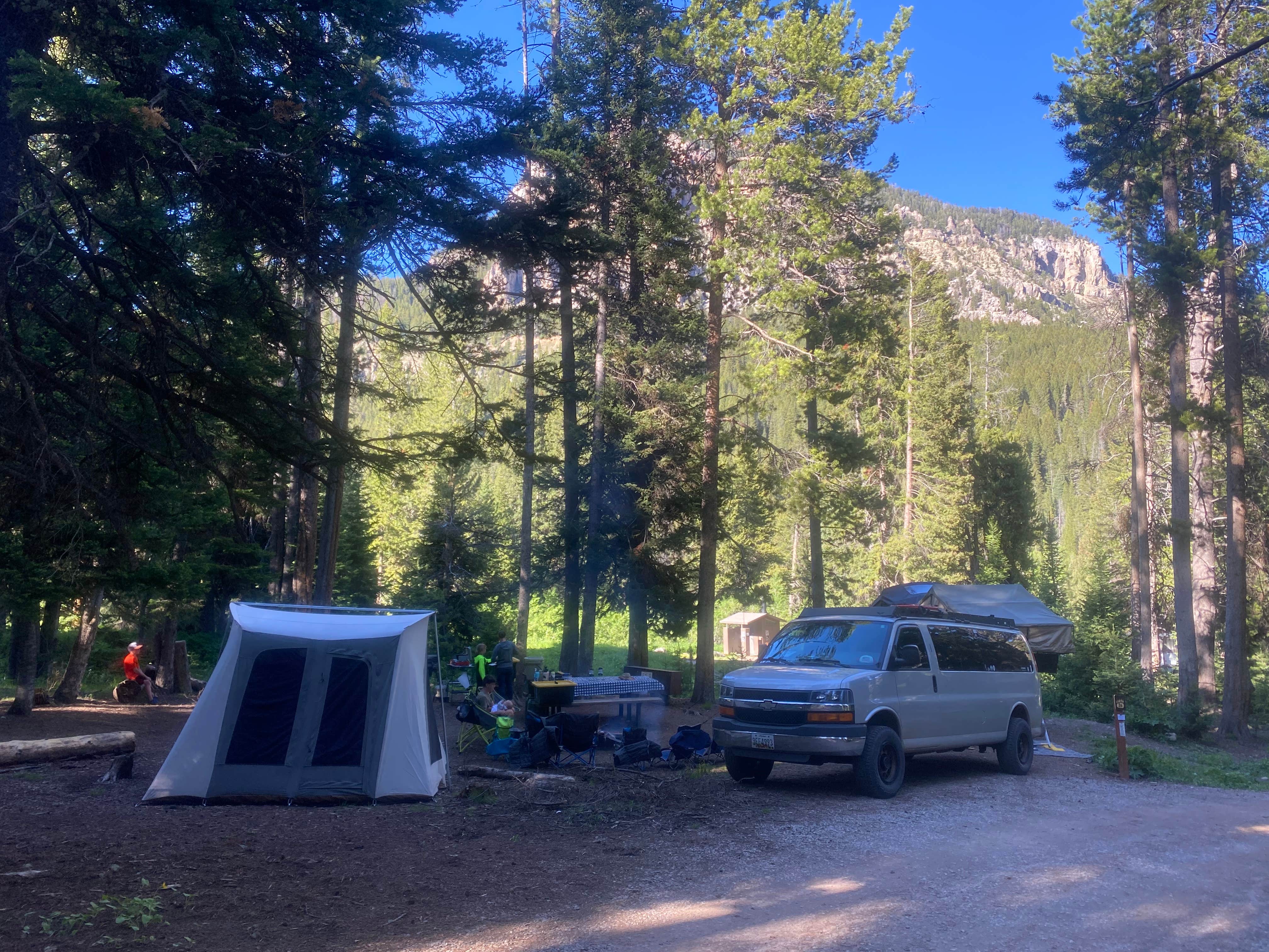 Patrick W.'s photo at Granite Creek Campground near Bridger-Teton National Forest