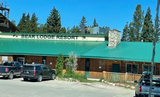 Camping near North Tongue: Bear Lodge Resort, Wolf, Wyoming