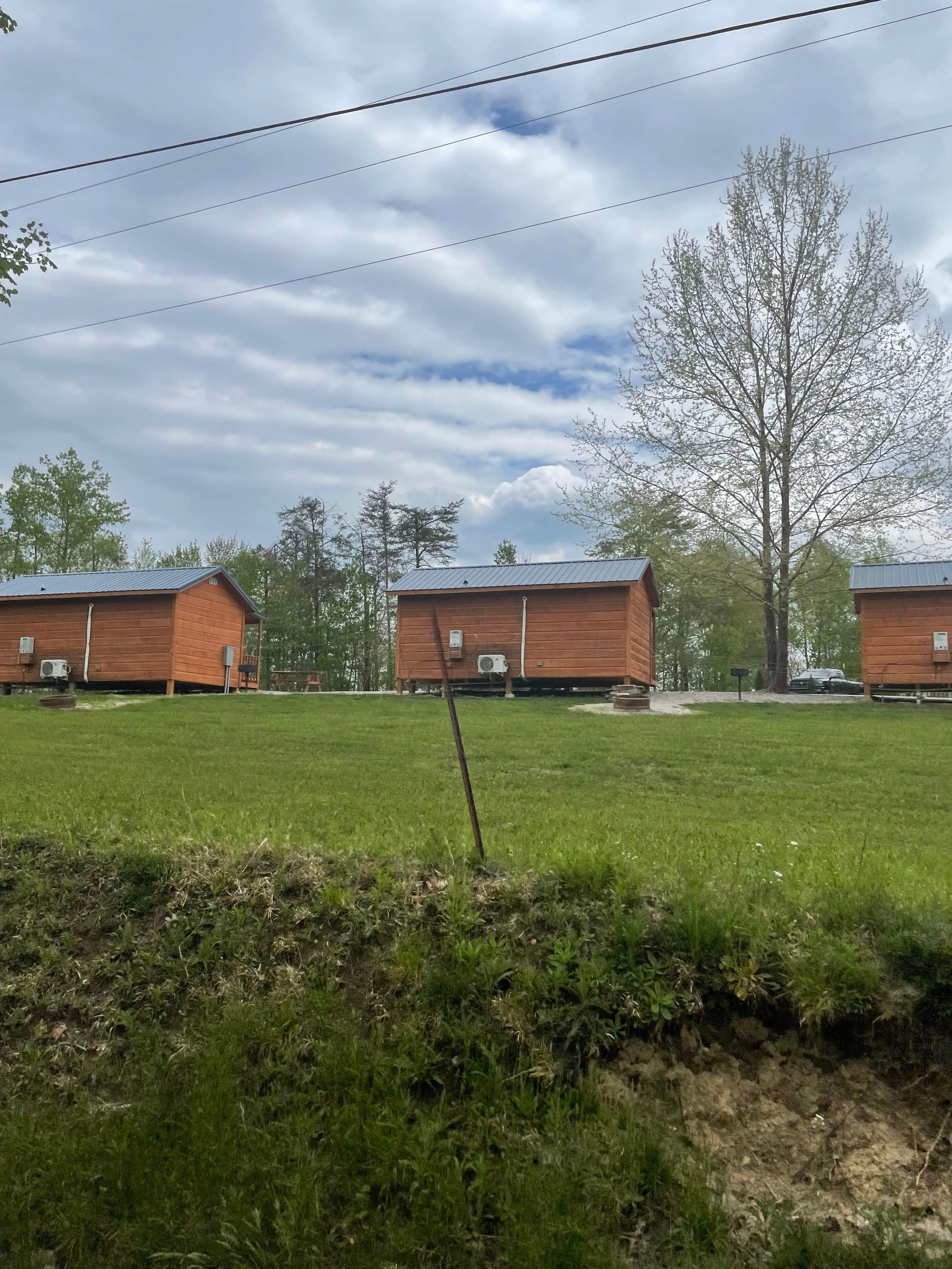 Shana D.'s photo of a cabin at Black House Mountain Campground near Rugby, TN