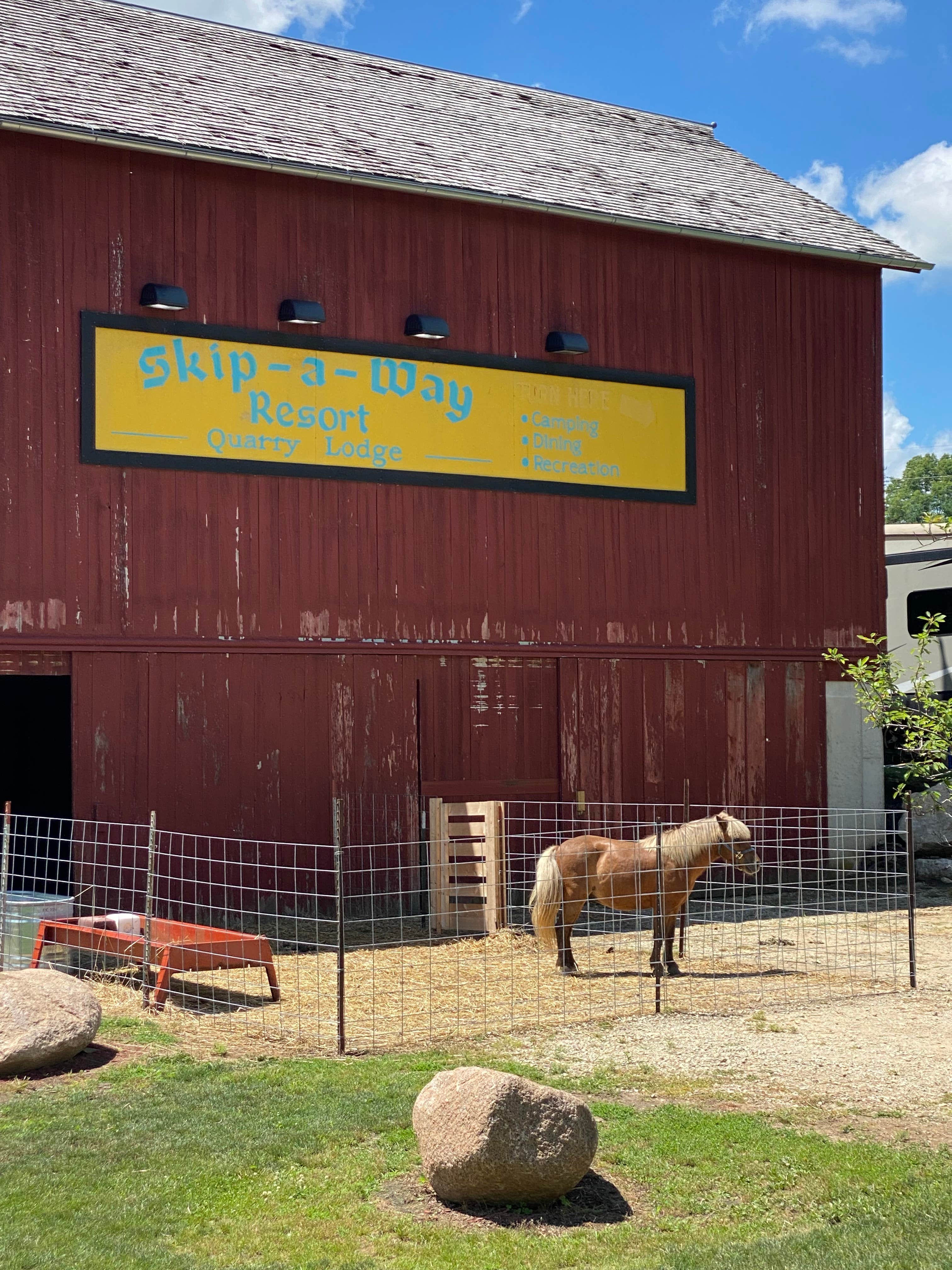 Camper-submitted photo at Skip-A-Way Resort near Dundee, IA
