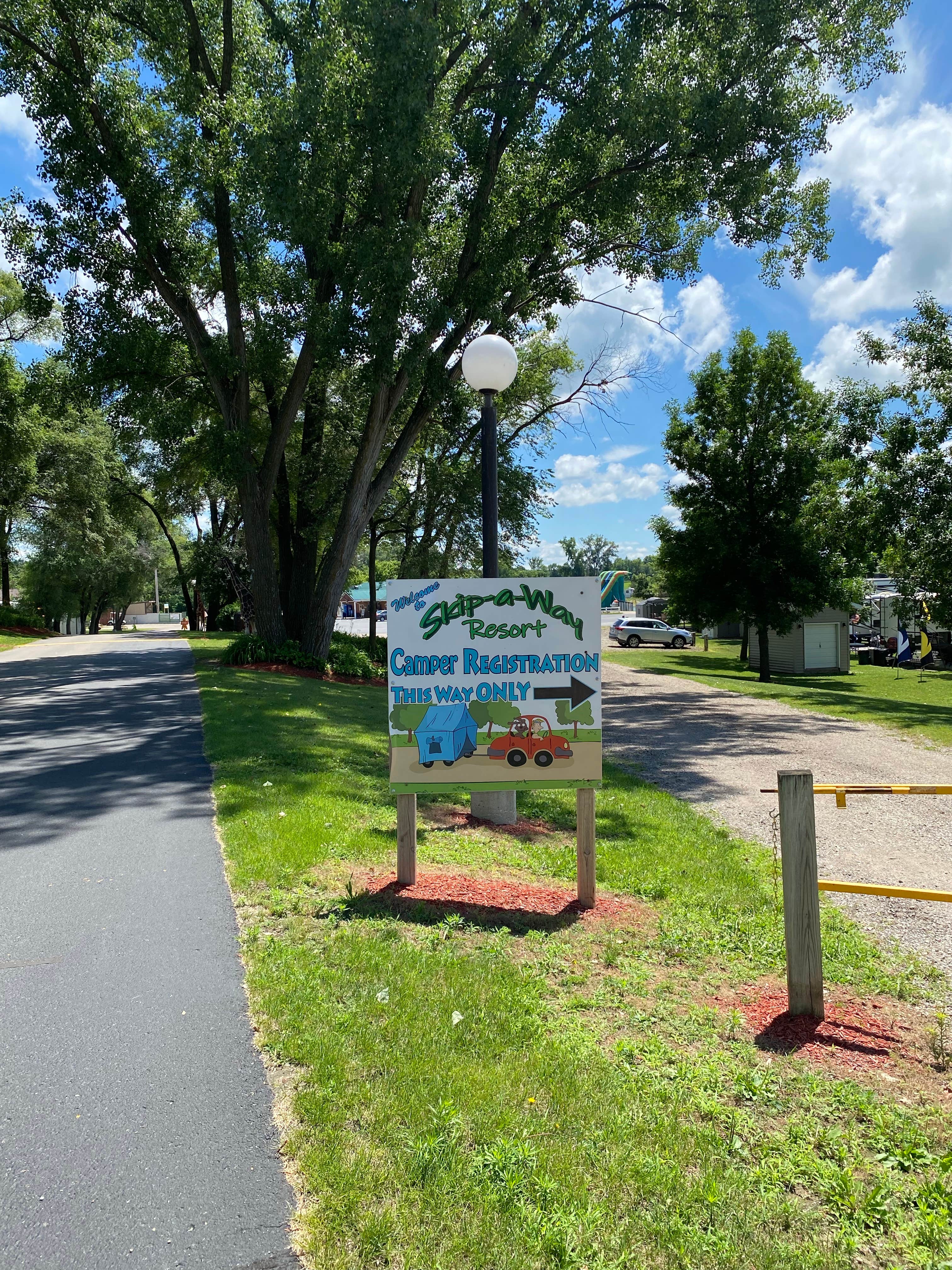 Camper-submitted photo at Skip-A-Way Resort near Fayette, IA