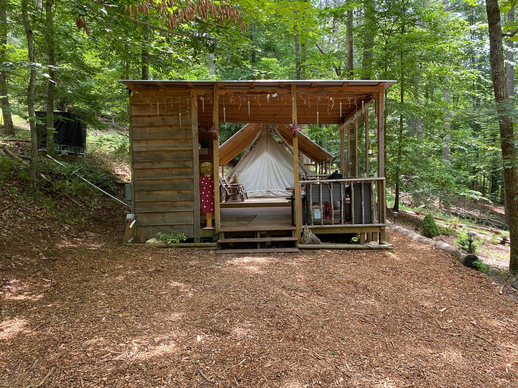 Camper-submitted photo at The Glamp Shack near Cherry Log, GA