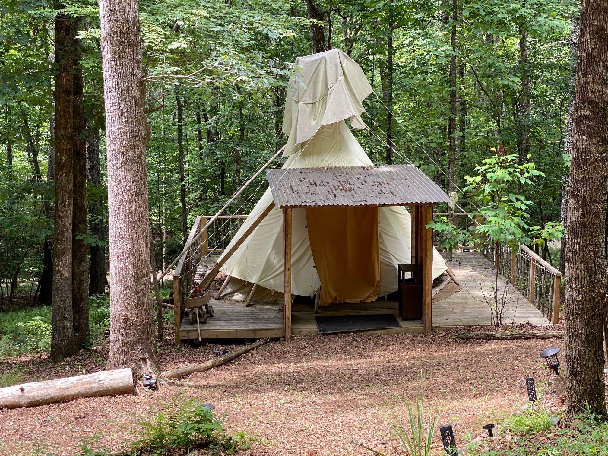 Camper-submitted photo at The Glamp Shack near Cherry Log, GA