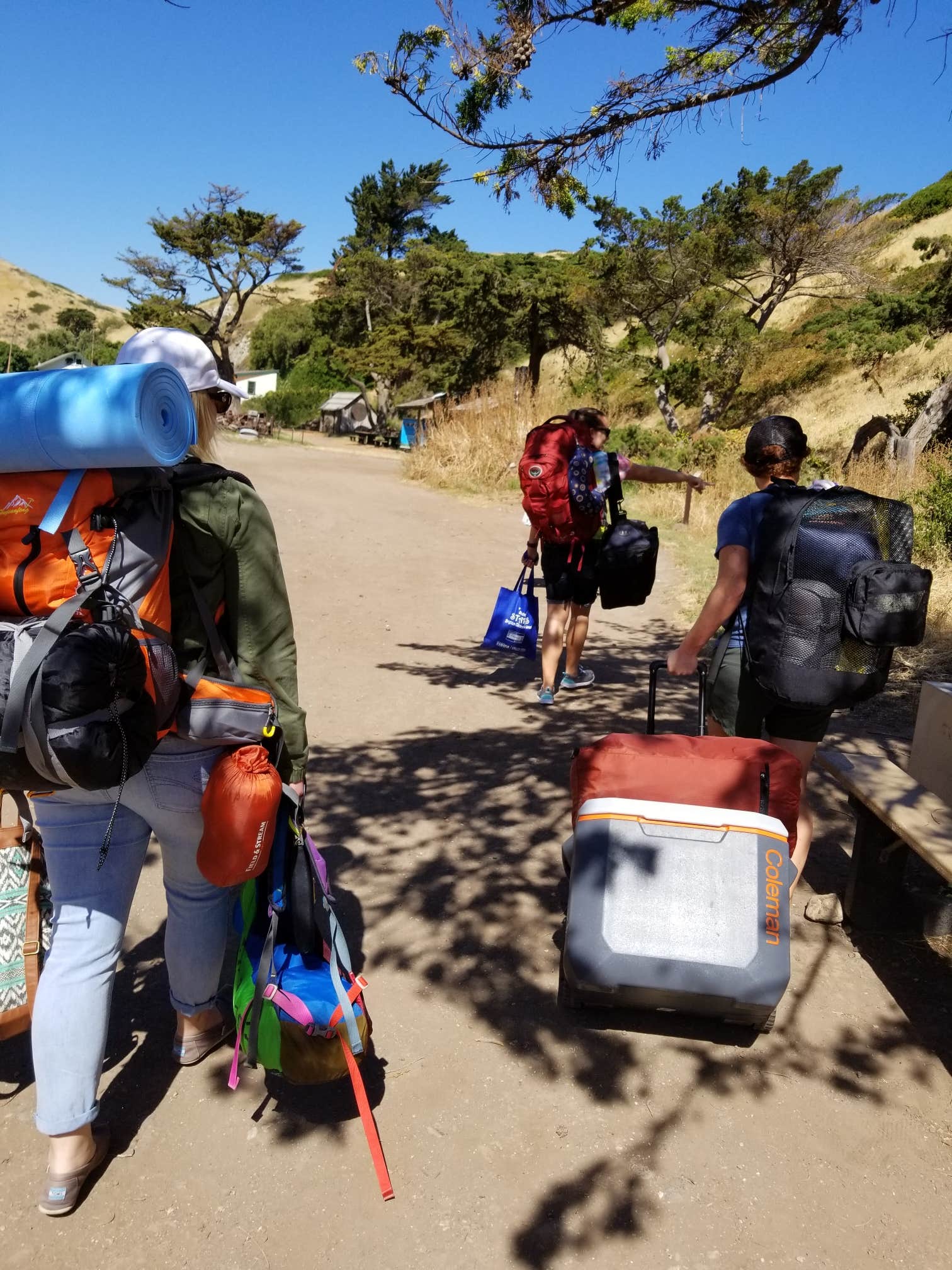 Camper-submitted photo at Santa Cruz Island Scorpion Canyon Campground — Channel Islands National Park near Moorpark, CA