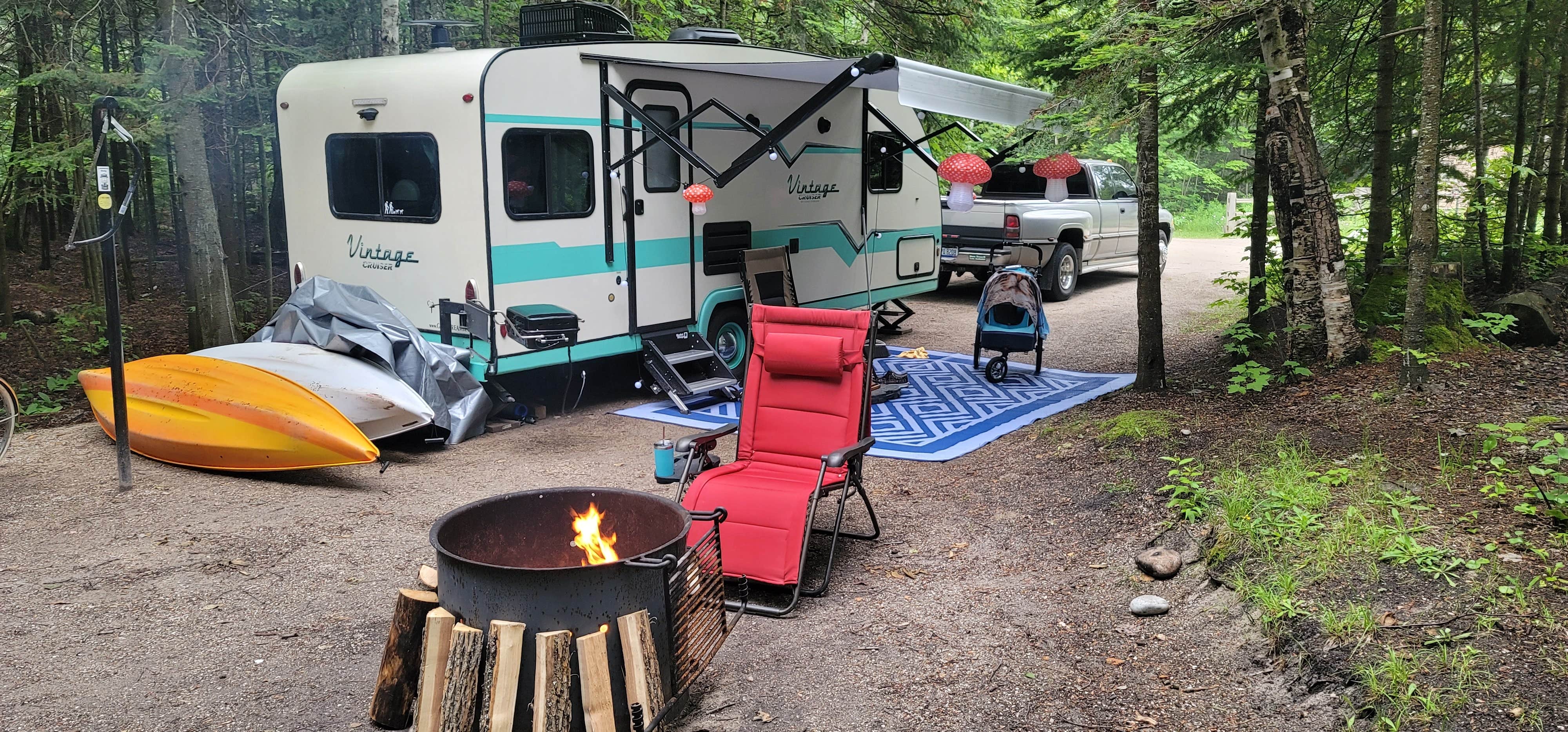Amanda S.'s photo of rv camping at Hurricane River Campground — Pictured Rocks National Lakeshore near Seney, MI