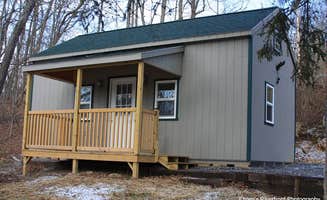 Beth T.'s photo of a cabin at Greene Hills Family Campground & RV Park near Clearfield, PA