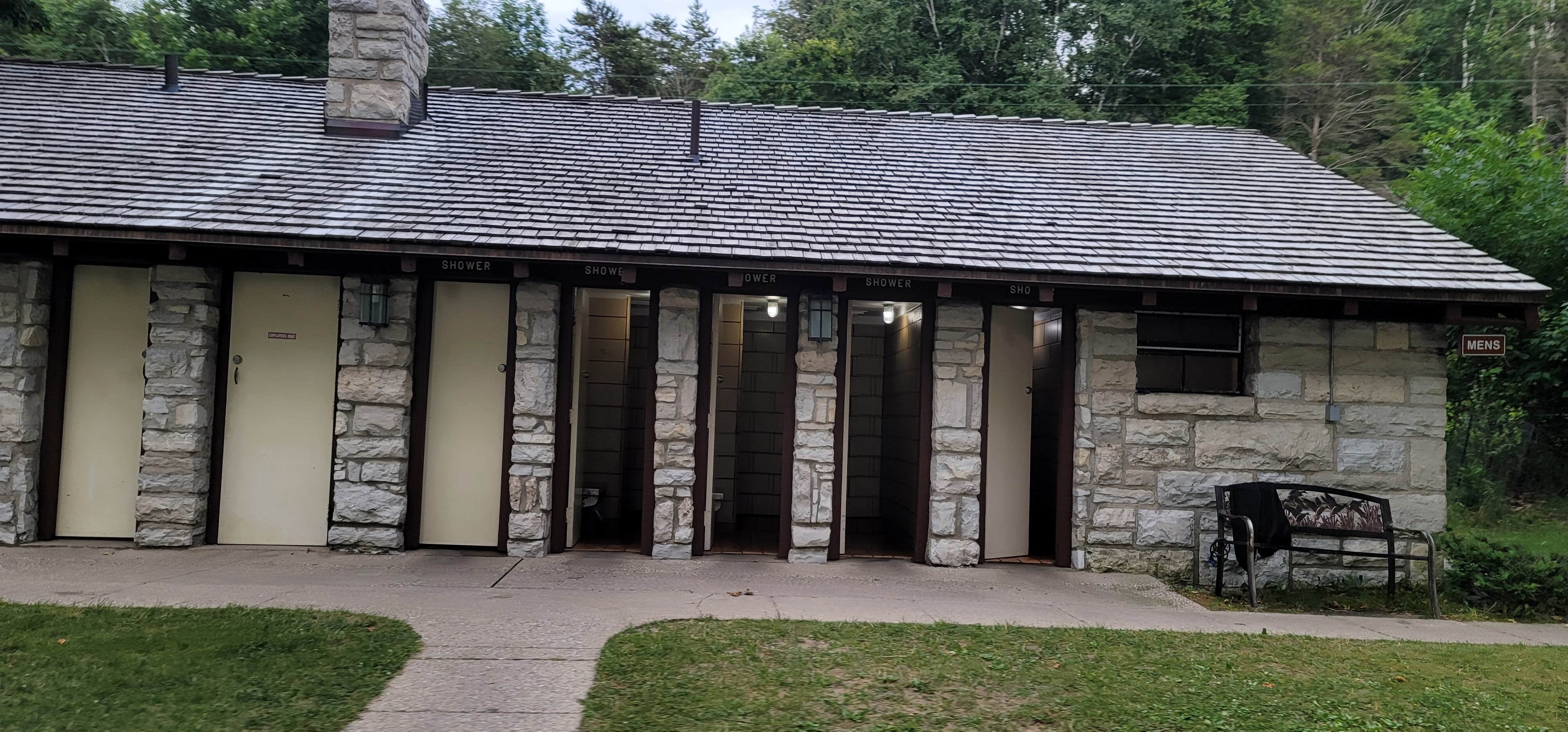 Amanda S.'s photo of glamping accommodations at Orchard Beach State Park Campground near Maple City, MI