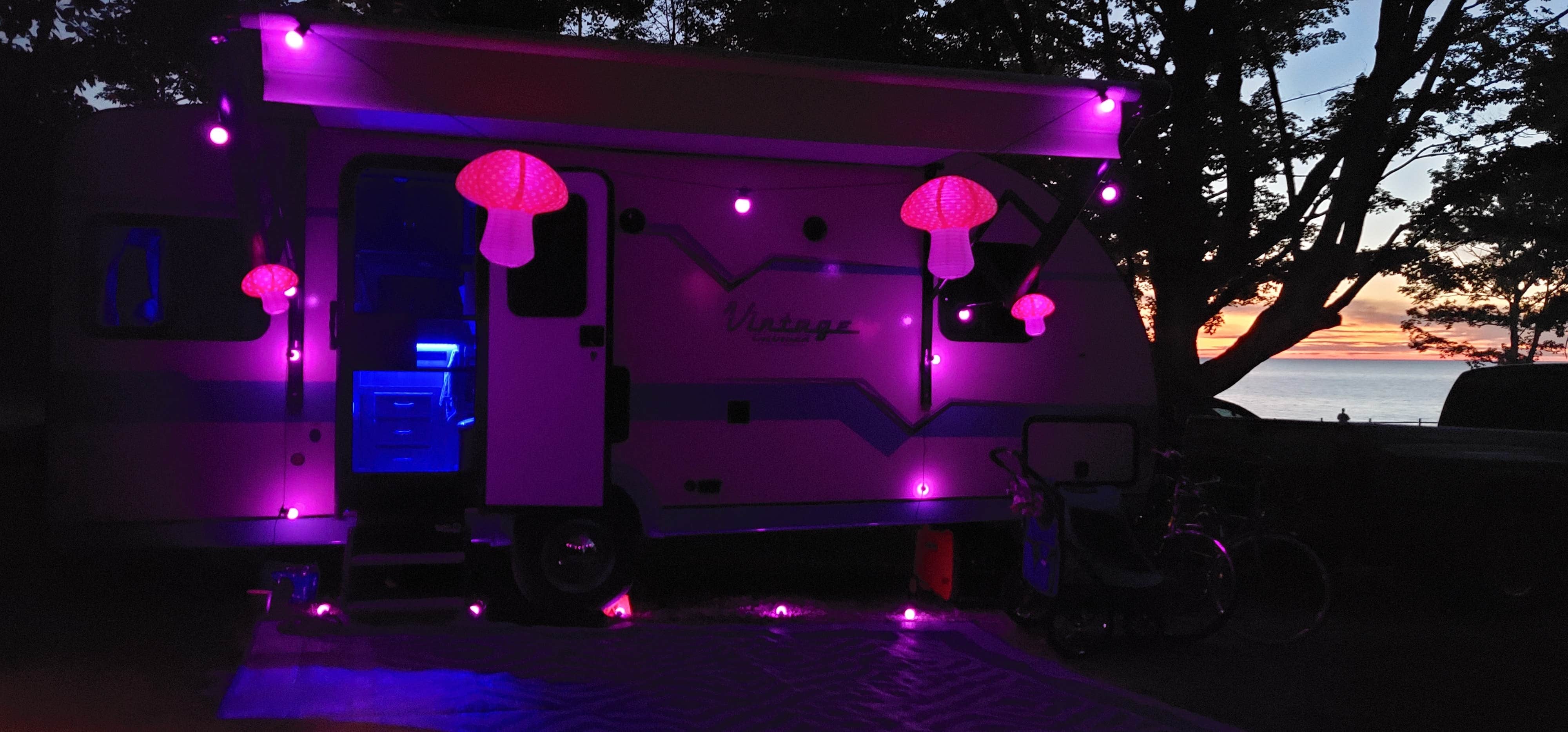 Amanda S.'s photo of rv camping at Orchard Beach State Park Campground near Manistee, MI