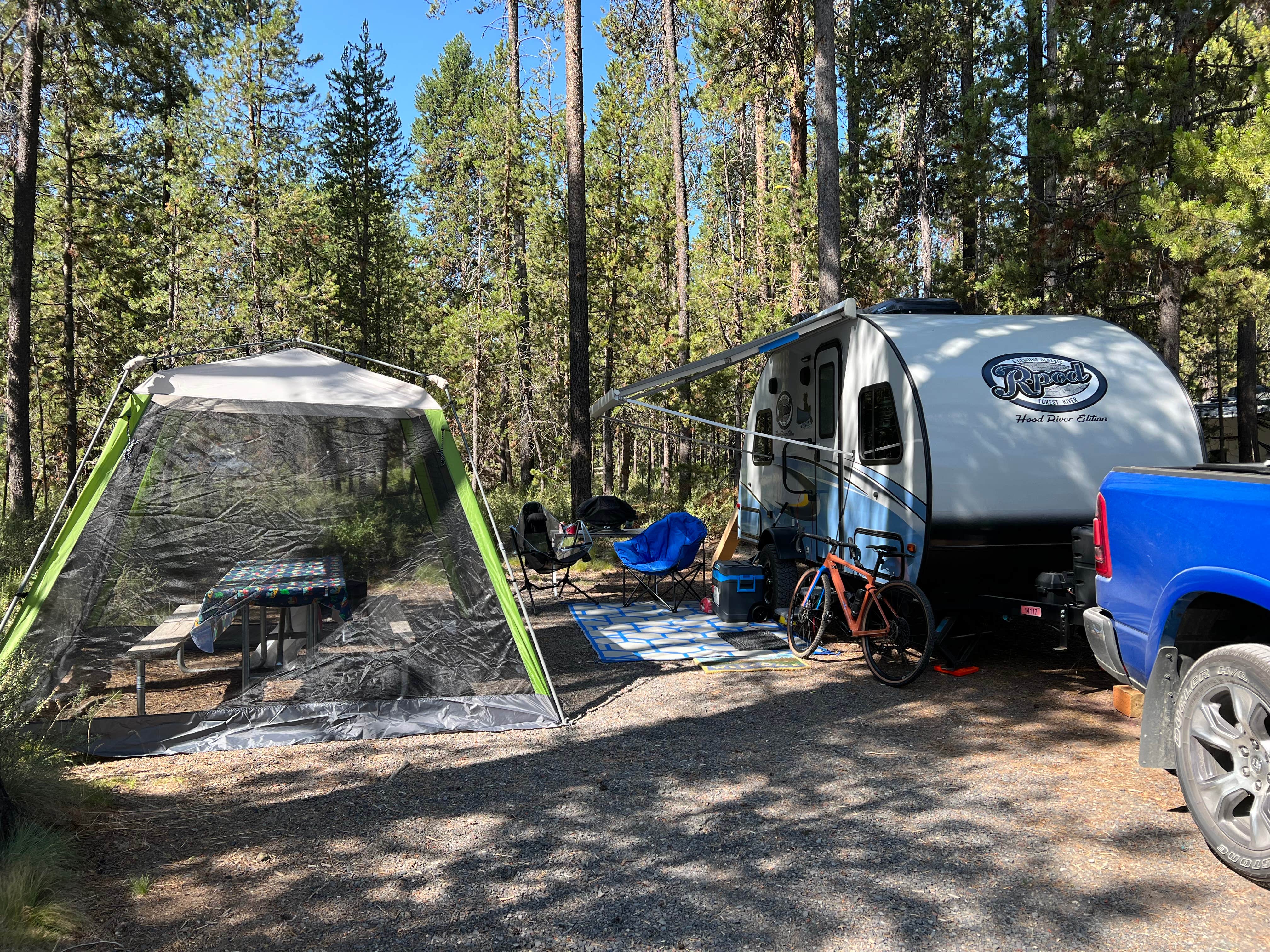 Ella T.'s photo of rv camping at Thousand Trails Bend-Sunriver near La Pine, OR