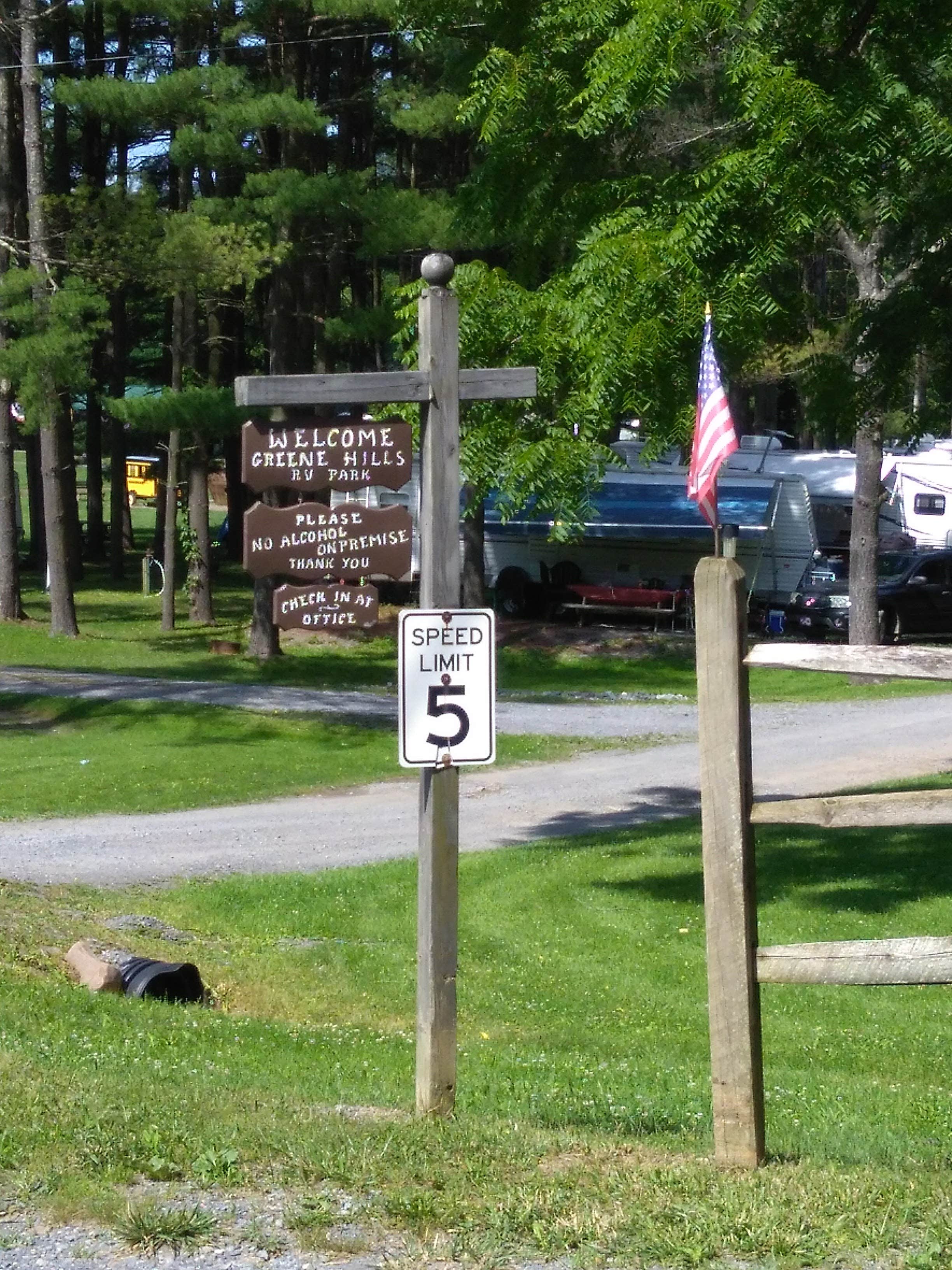 Camper-submitted photo at Greene Hills Family Campground & RV Park near Saxton, PA