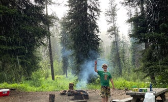 Camping near Evans Farm - Glamp on the River: Walla Walla Forest Camp, Joseph, Oregon