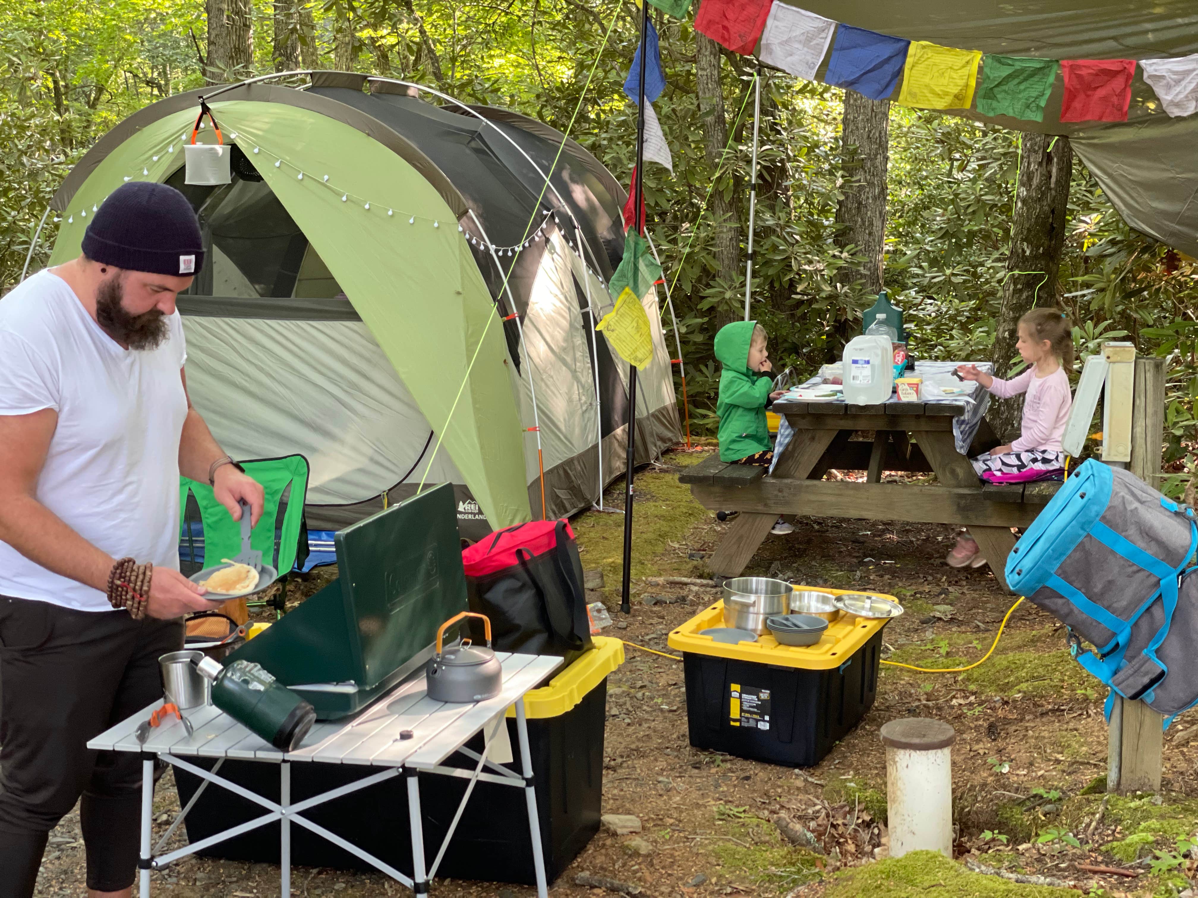 Camper submitted image from Springmaid Mountain Cabins and Campground - 4