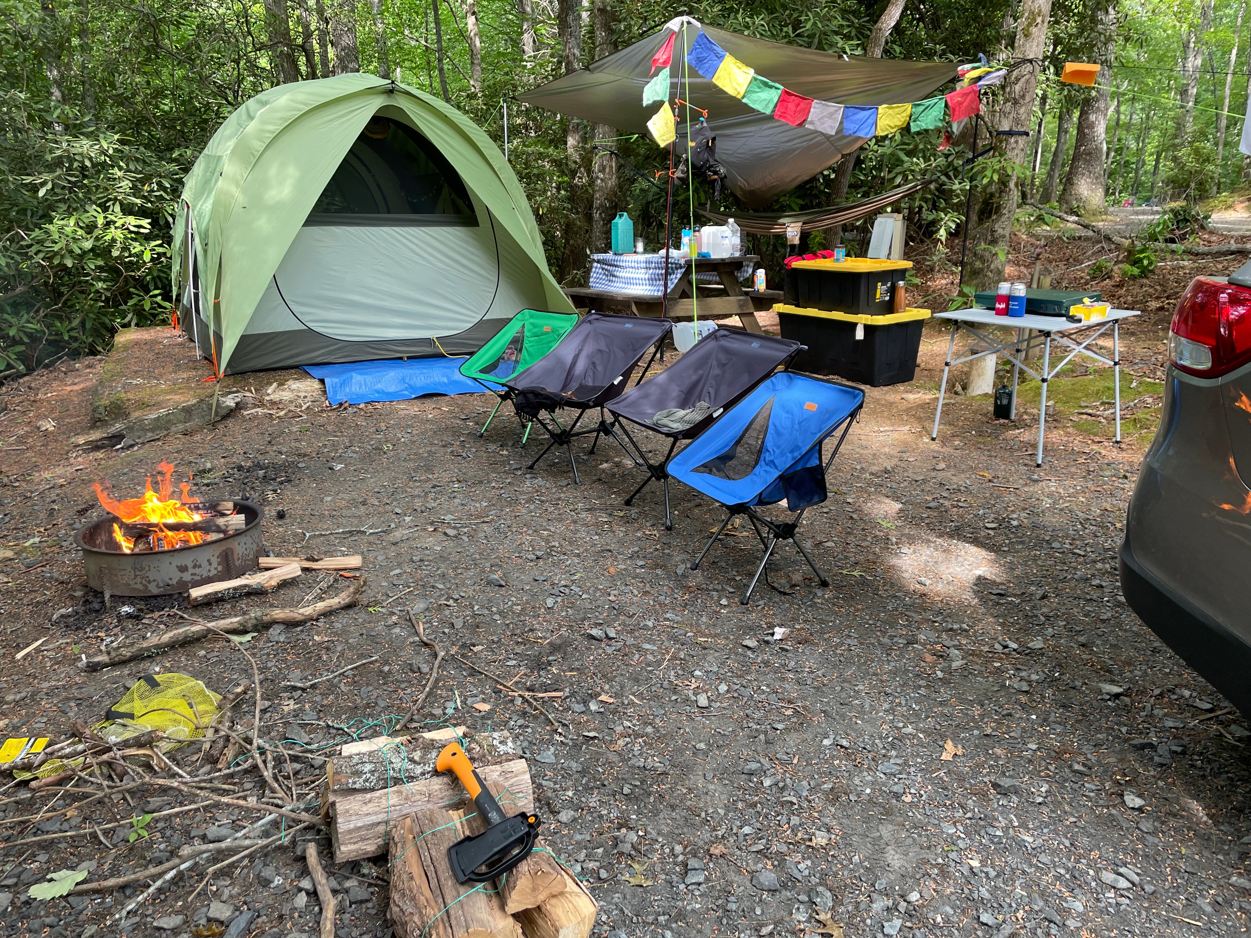 Camper submitted image from Springmaid Mountain Cabins and Campground - 3