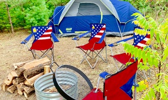 Camping near Rvino - Timberline, LLC: Camp Squid Off The Grid, Benzonia, Michigan