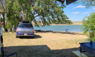 Camping near Bearpaw Lake: Kiehns Bay, Havre, Montana