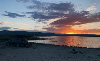 Alyson M.'s photo of a dispersed camping area at Twin Buttes Reservoir near Laramie, WY