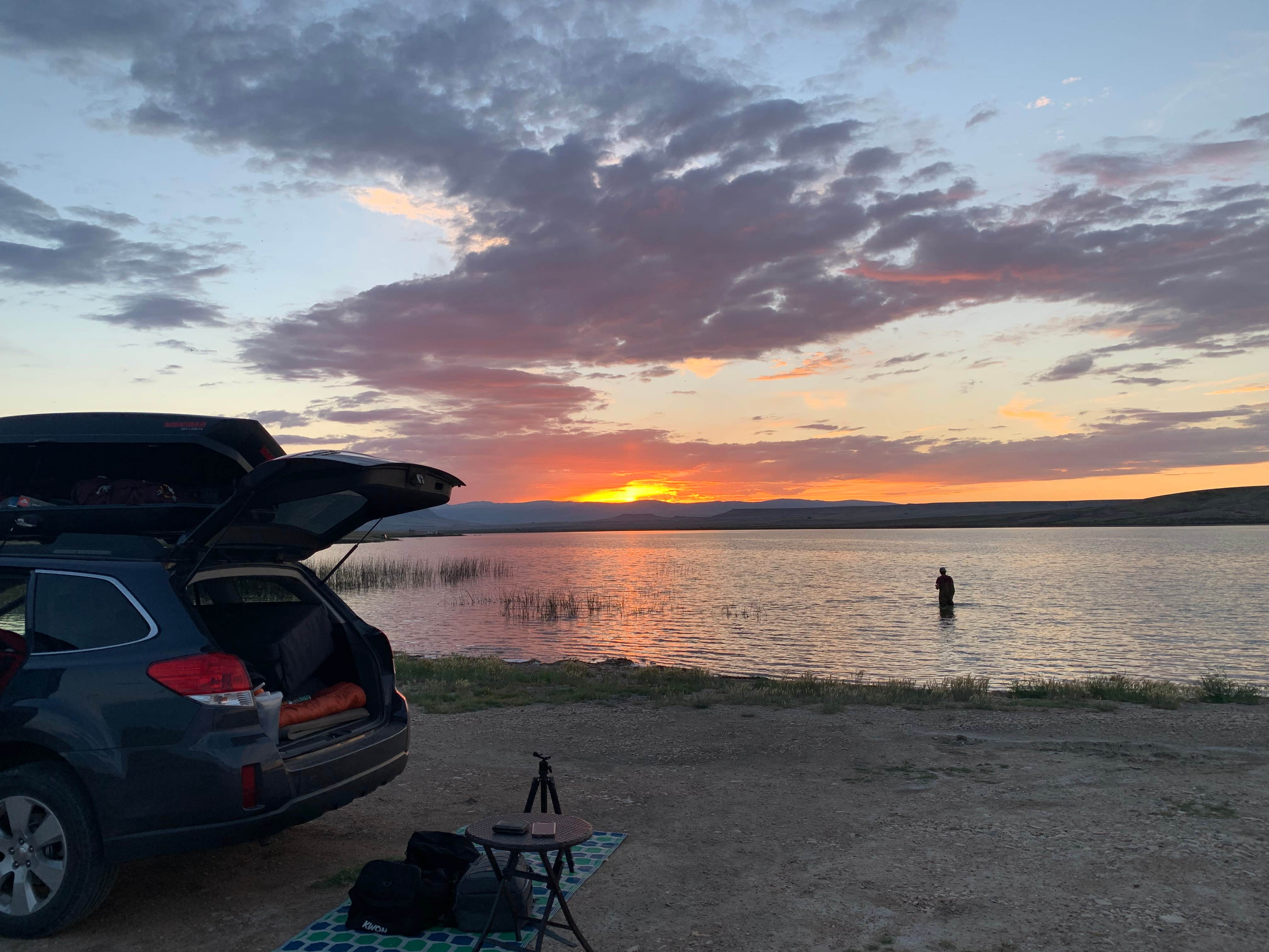 Camper submitted image from Twin Buttes Reservoir - 5