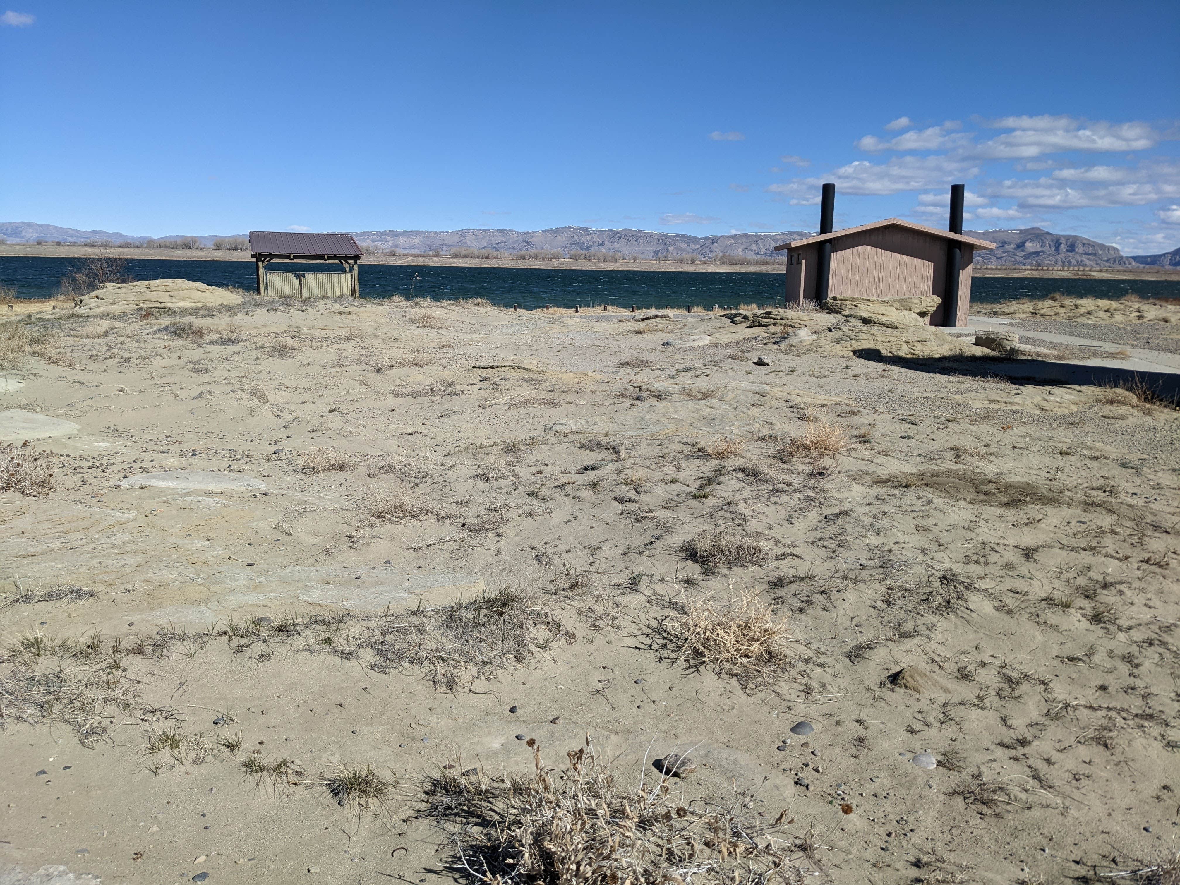 Camper-submitted photo at Lake Cameahwait near Riverton, WY