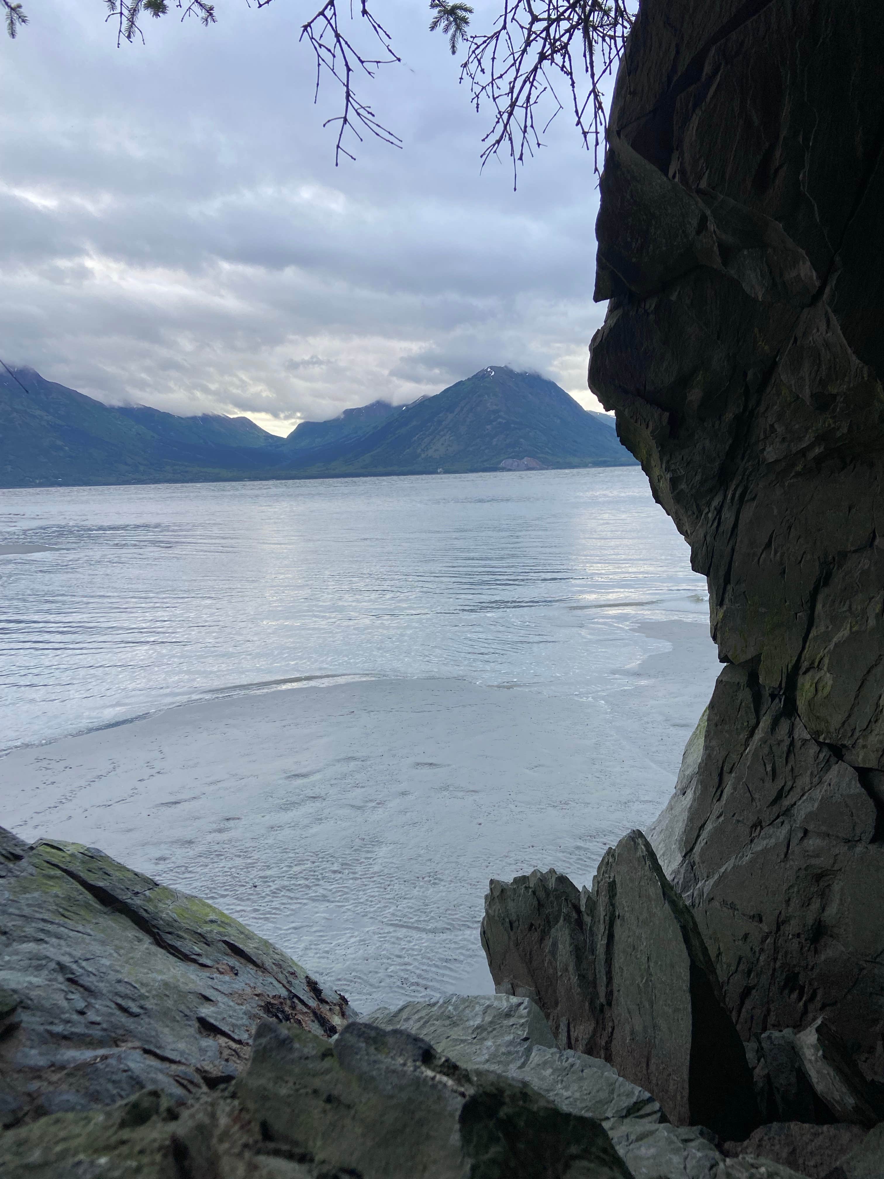 Camper-submitted photo at NF FH-14 Pullout Dispersed - Chugach NF near Hope, AK