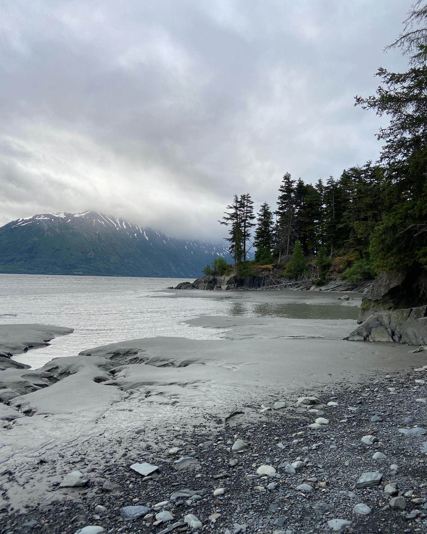 Camper-submitted photo at NF FH-14 Pullout Dispersed - Chugach NF near Hope, AK