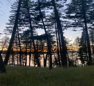 Camper-submitted photo from Finley Point Unit — Flathead Lake State Park