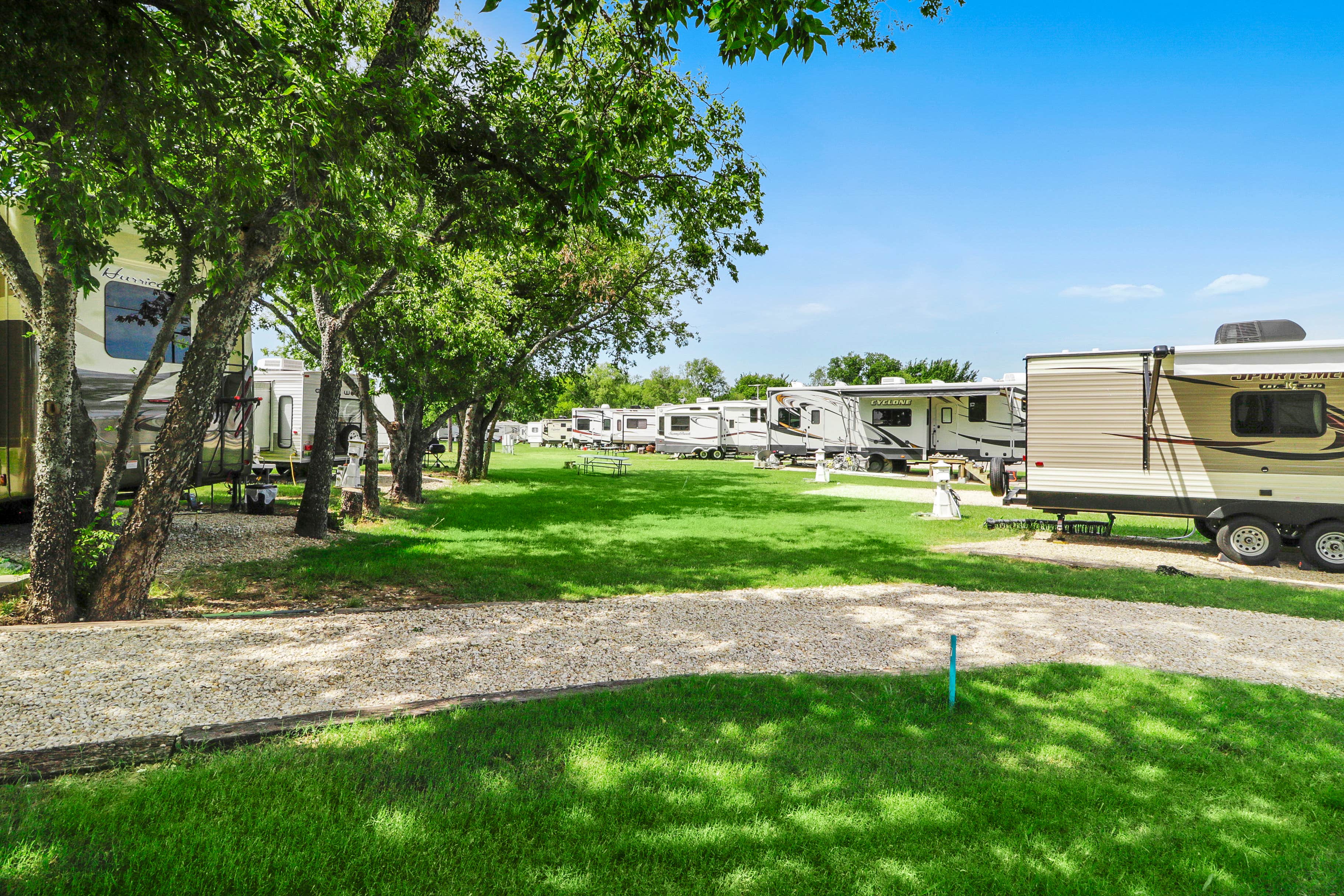 Camper-submitted photo at Shady Creek RV Park and Storage near Frisco, TX