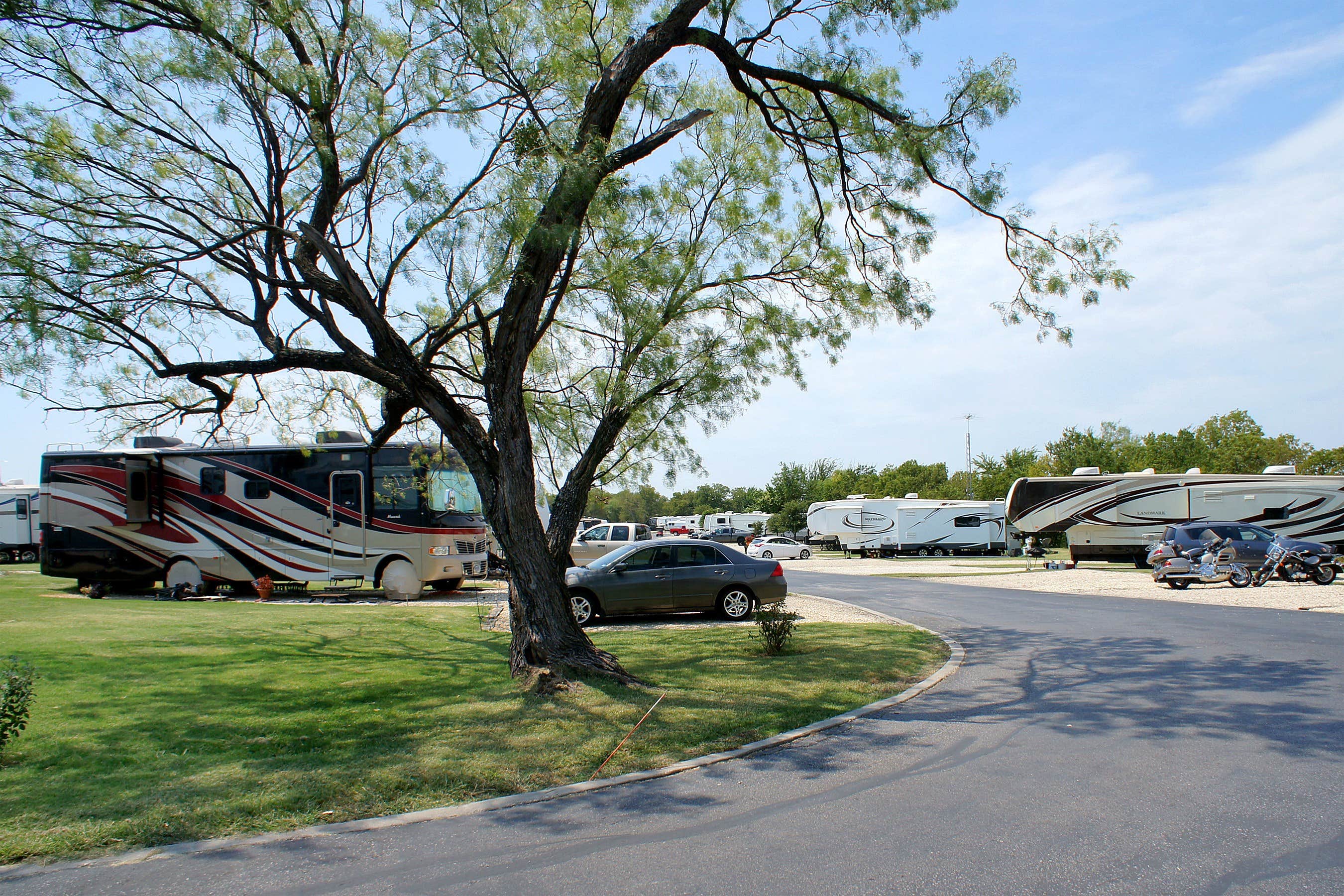 Elesha A.'s photo of rv camping at Shady Creek RV Park and Storage near Frisco, TX